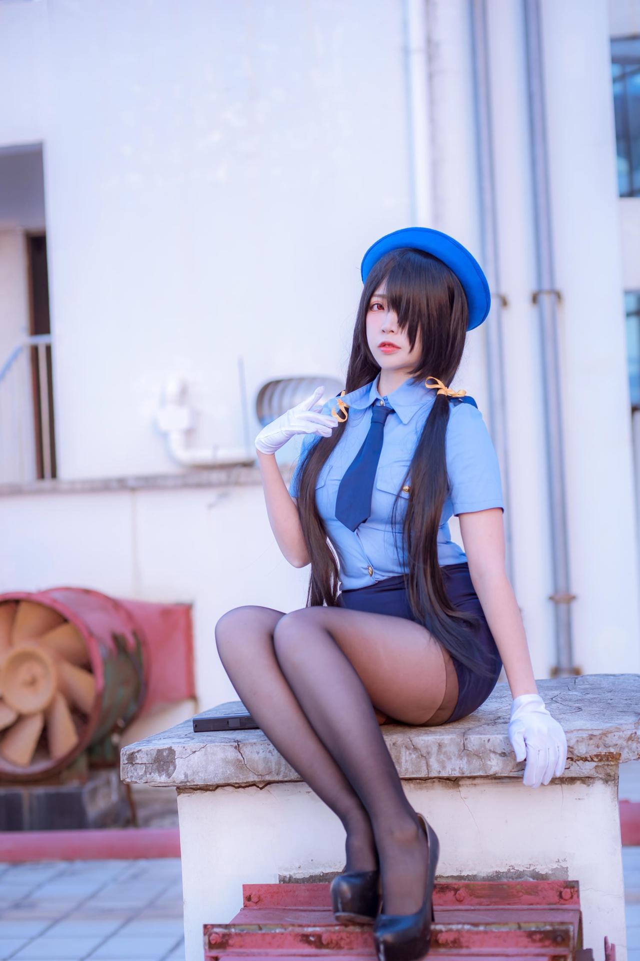 [Cosplay] Nisa - Police Outfit ชุดภาพคอสเพลย์ 28P