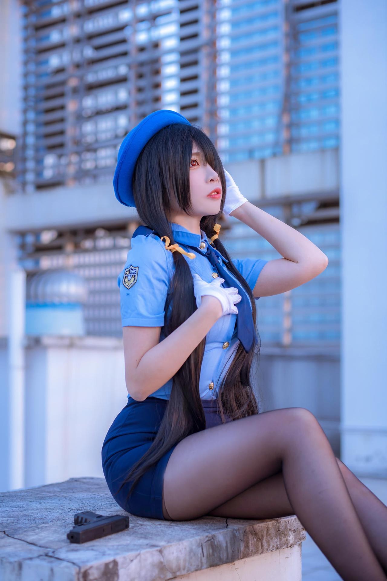 [Cosplay] Nisa - Police Outfit ชุดภาพคอสเพลย์ 28P