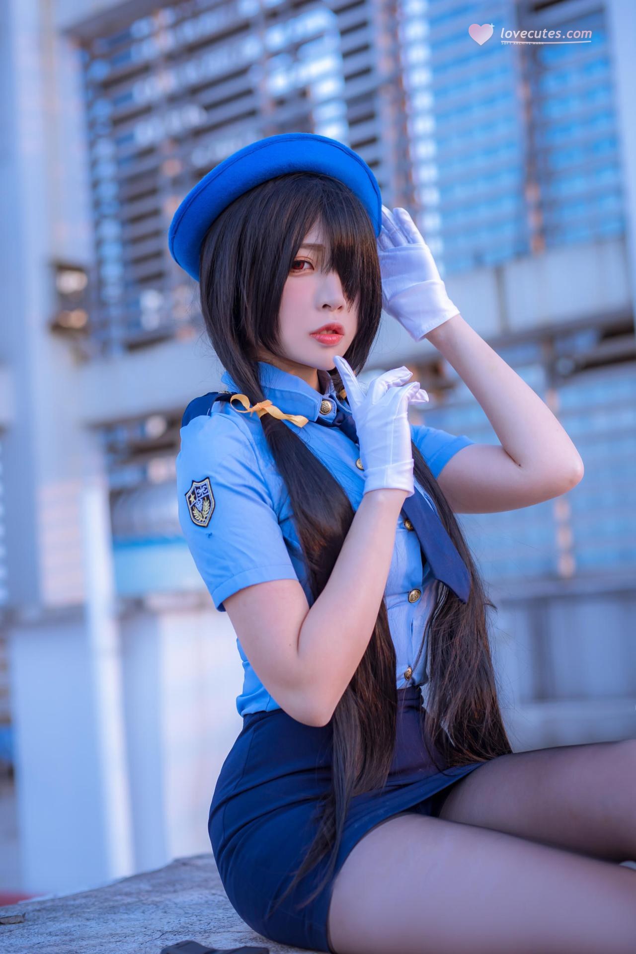 [Cosplay] Nisa - Police Outfit ชุดภาพคอสเพลย์ 28P