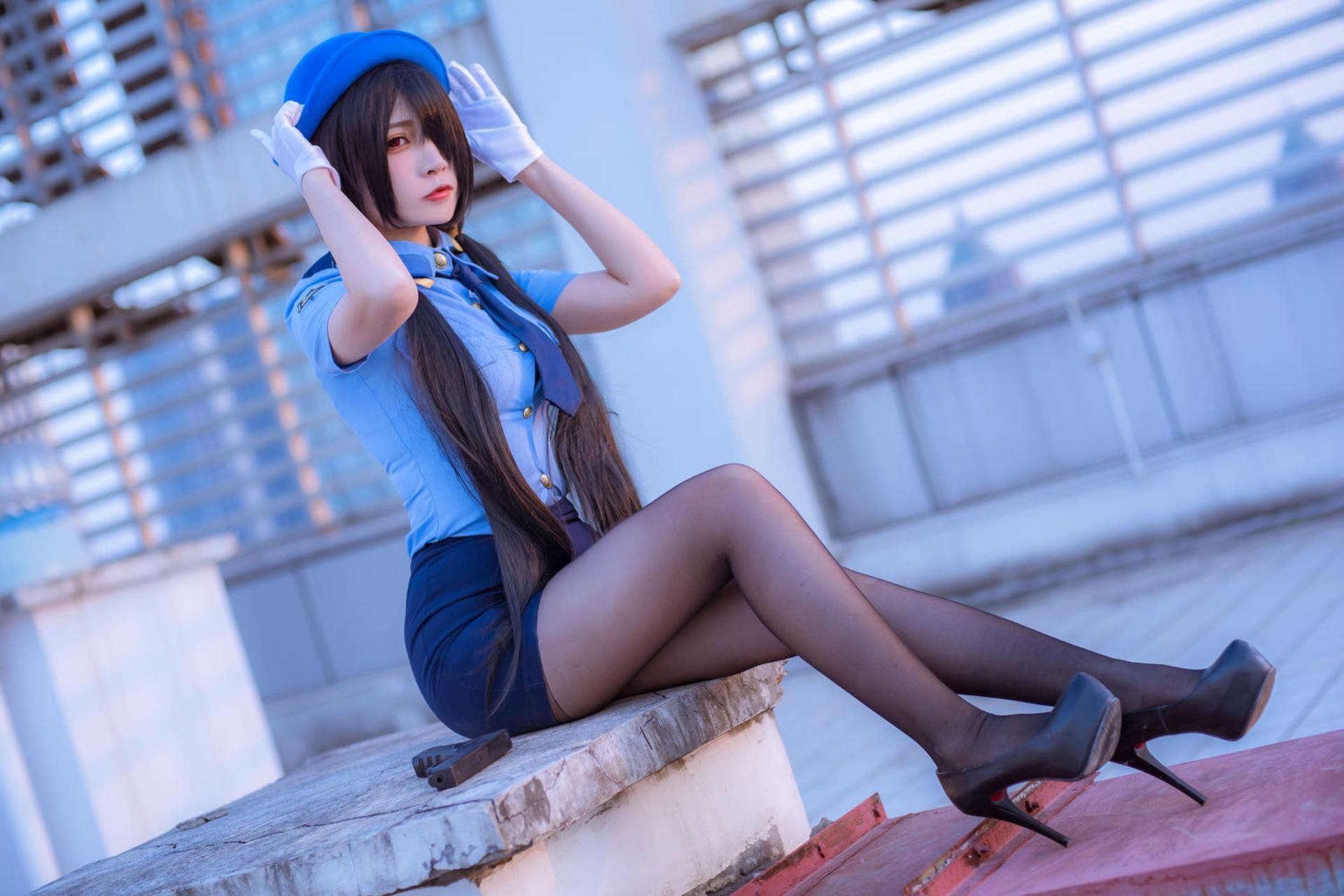 [Cosplay] Nisa - Police Outfit ชุดภาพคอสเพลย์ 28P