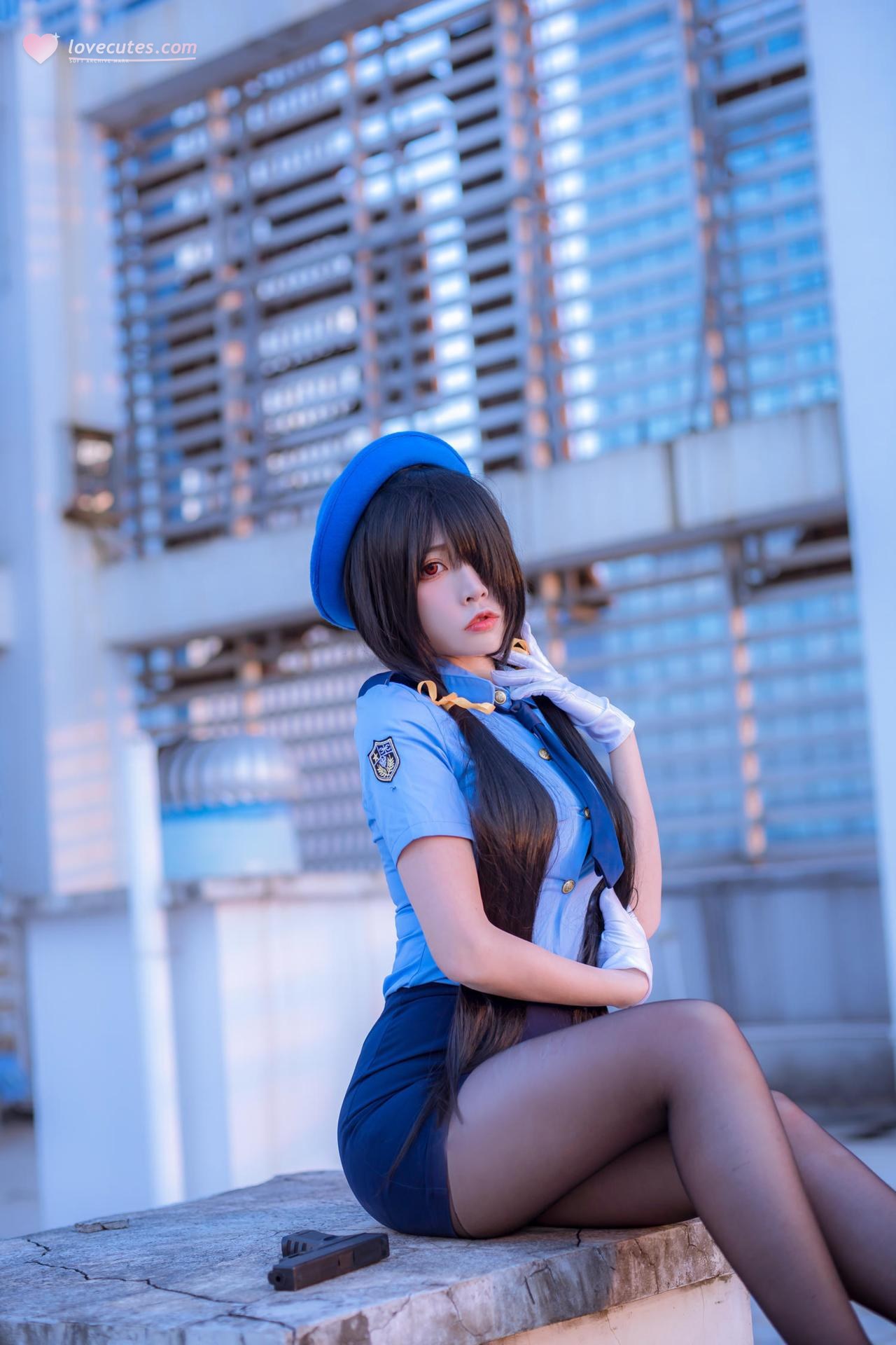 [Cosplay] Nisa - Police Outfit ชุดภาพคอสเพลย์ 28P