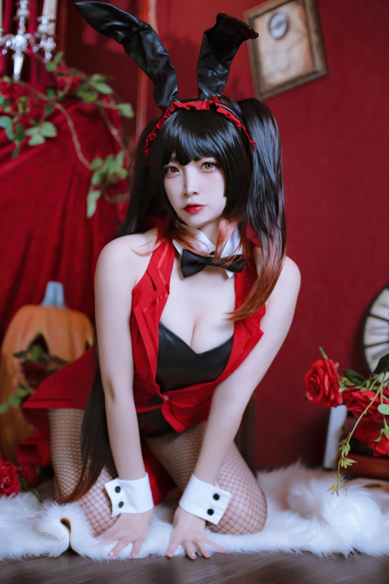 [Cosplay] Nisa - Bunny Girl ชุดภาพคอสเพลย์ 30P