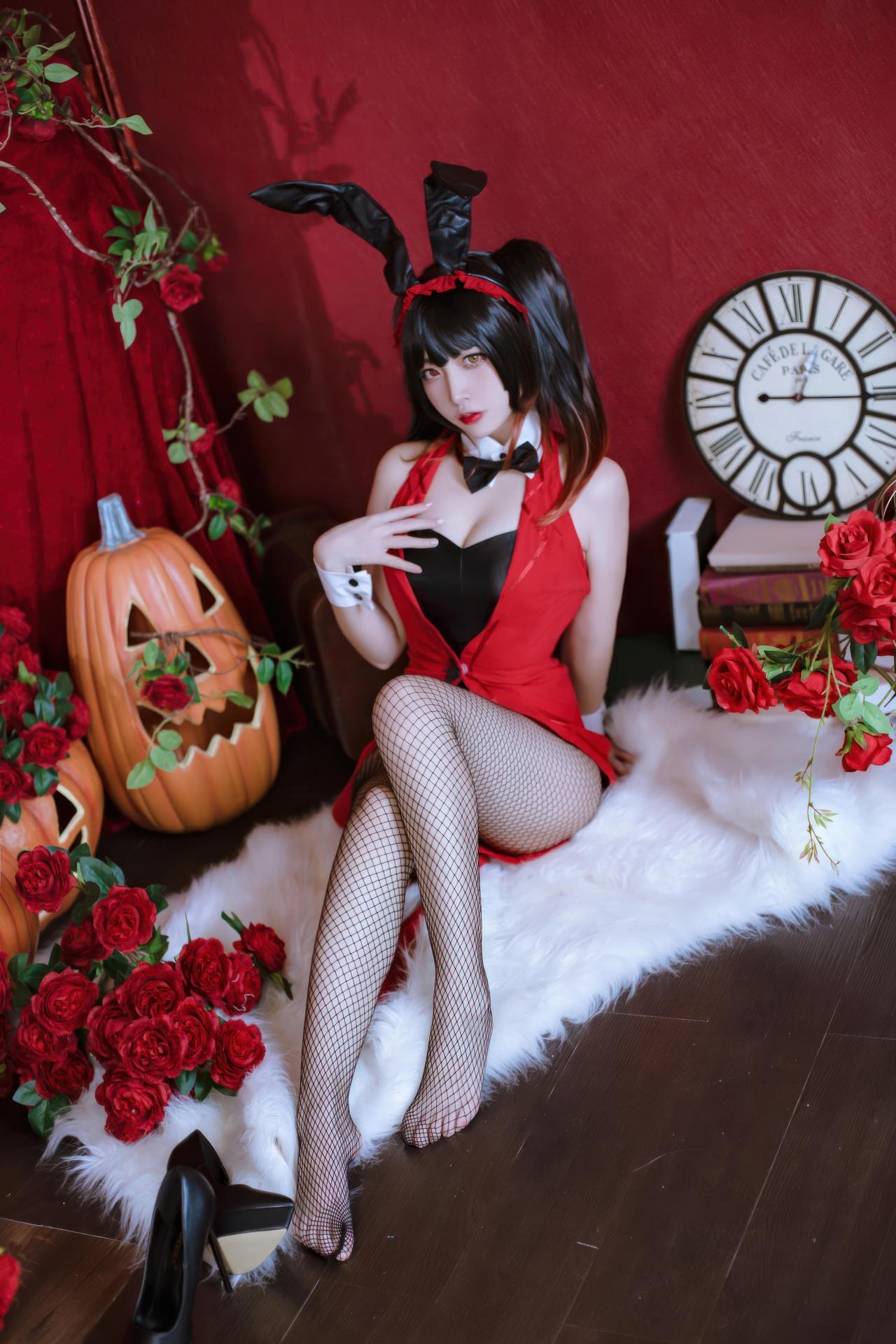 [Cosplay] Nisa - Bunny Girl ชุดภาพคอสเพลย์ 30P