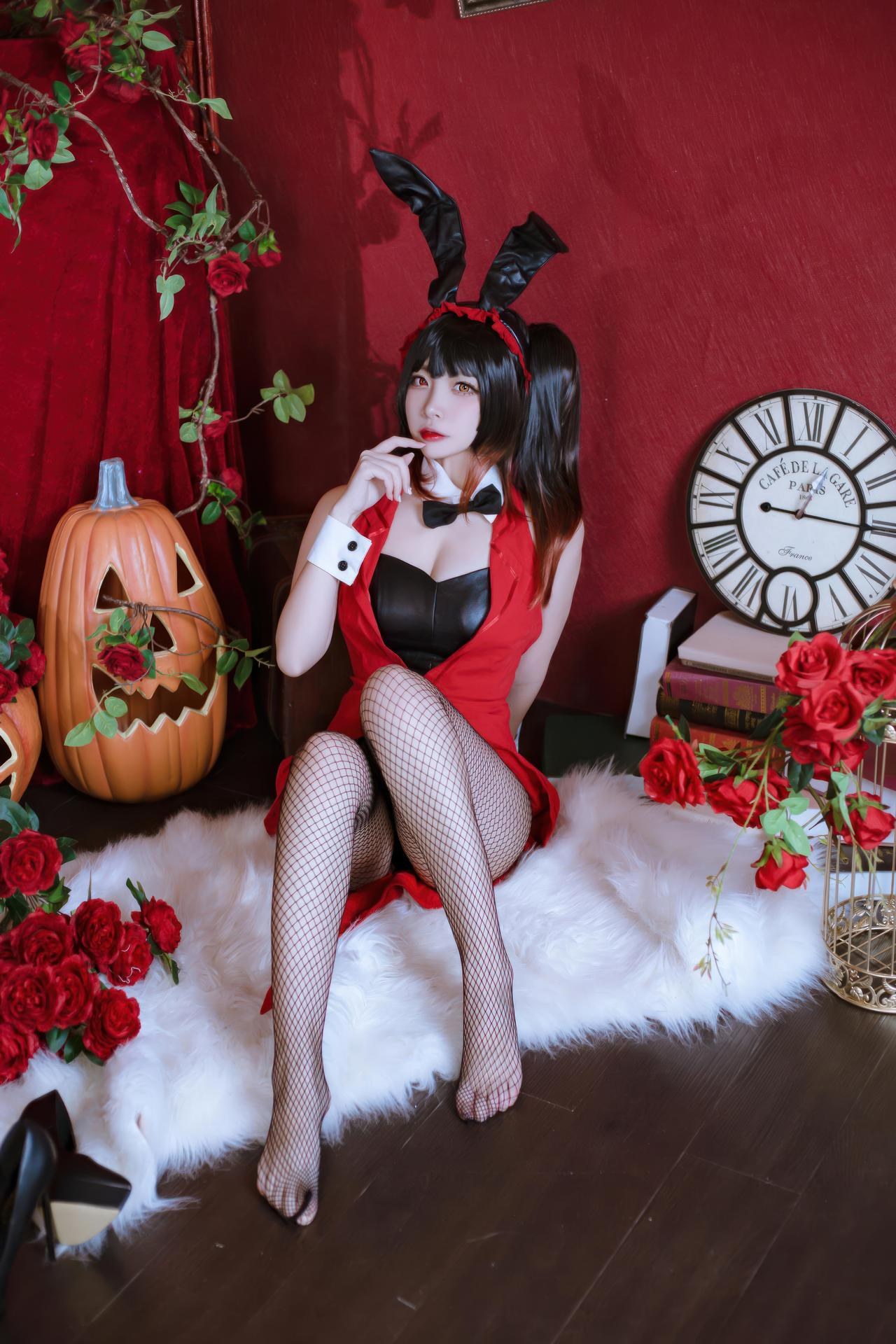 [Cosplay] Nisa - Bunny Girl ชุดภาพคอสเพลย์ 30P