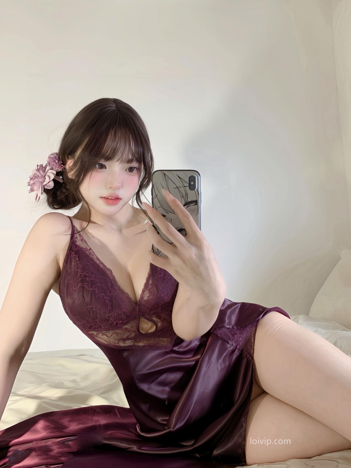 [私房] 你的真真u - 妻紫的诱惑：紫色内衣人妻感私房 62P2V