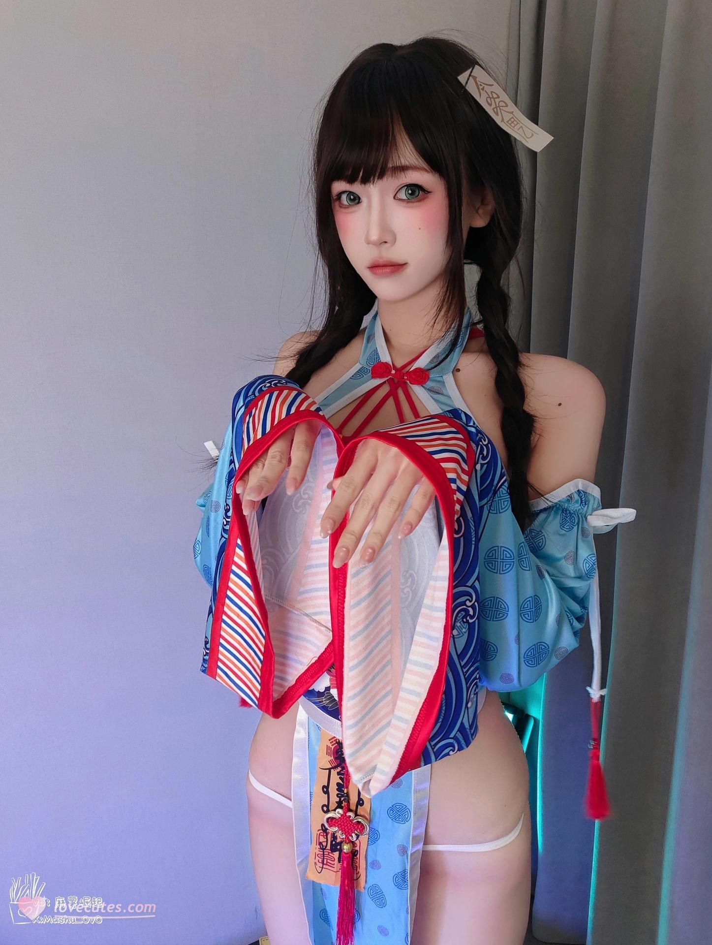 [写真] 麻薯好吃 - 万圣节小僵尸：万圣节僵尸娘节日写真 66P