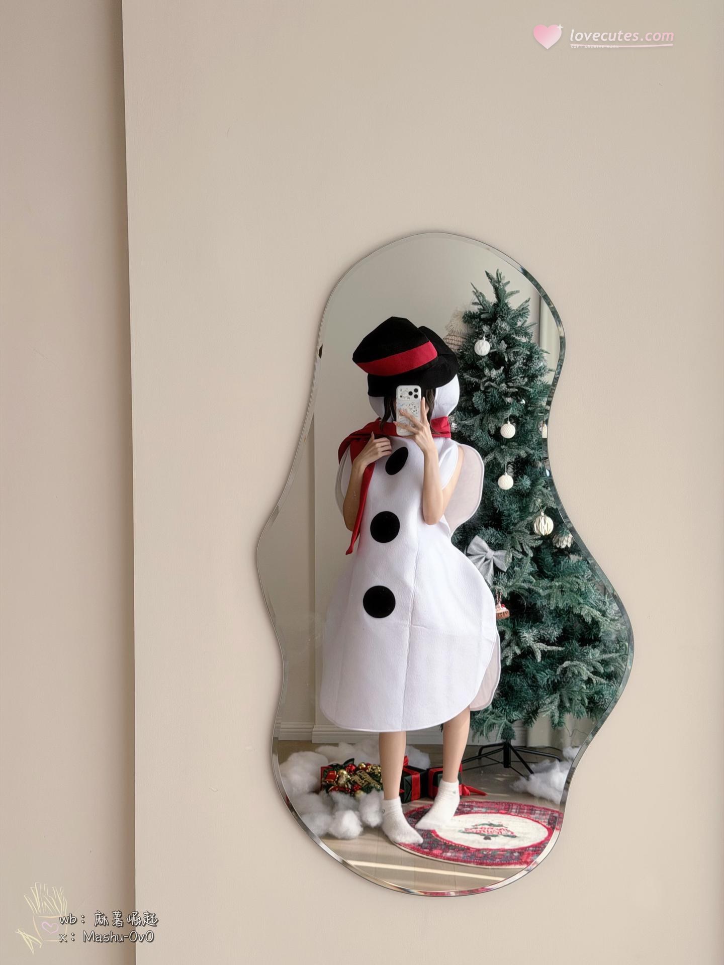 [写真] 麻薯好吃 - 雪人小姐的惊喜指令：雪人冬日主题白色造型 73P
