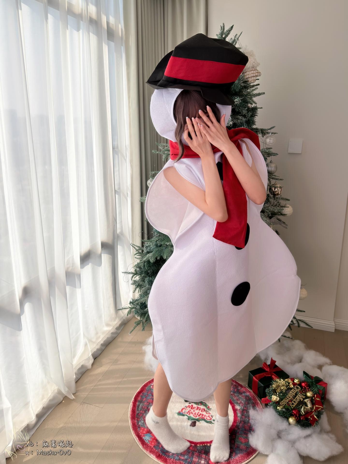 [写真] 麻薯好吃 - 雪人小姐的惊喜指令：雪人冬日主题白色造型 73P