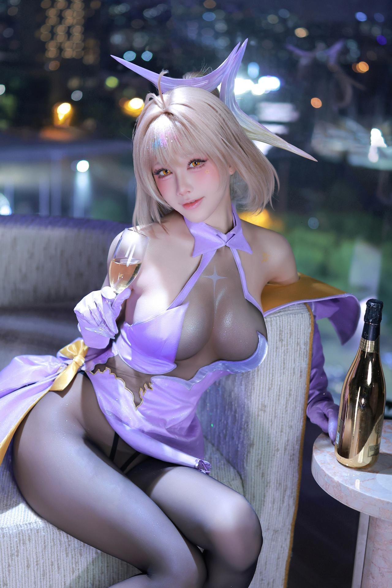 [Cosplay] Shuimiao Aqua - Super Star Starlight bộ ảnh cosplay 54P