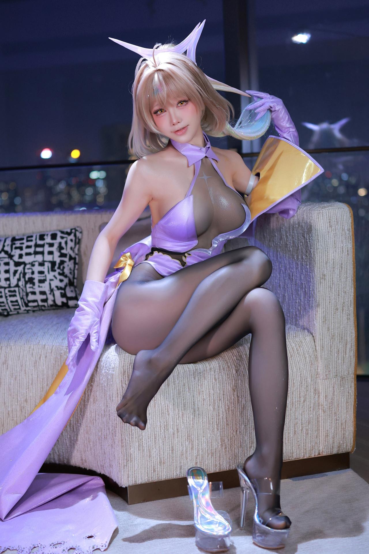 [Cosplay] Shuimiao Aqua - Super Star Starlight bộ ảnh cosplay 54P