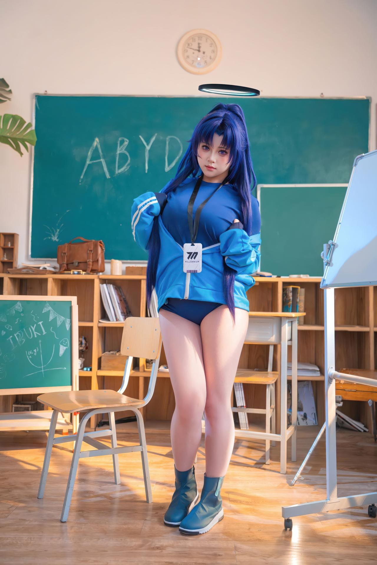 [cosplay] 呙呙 - 优香：优香角色还原美腿大尺度 58P