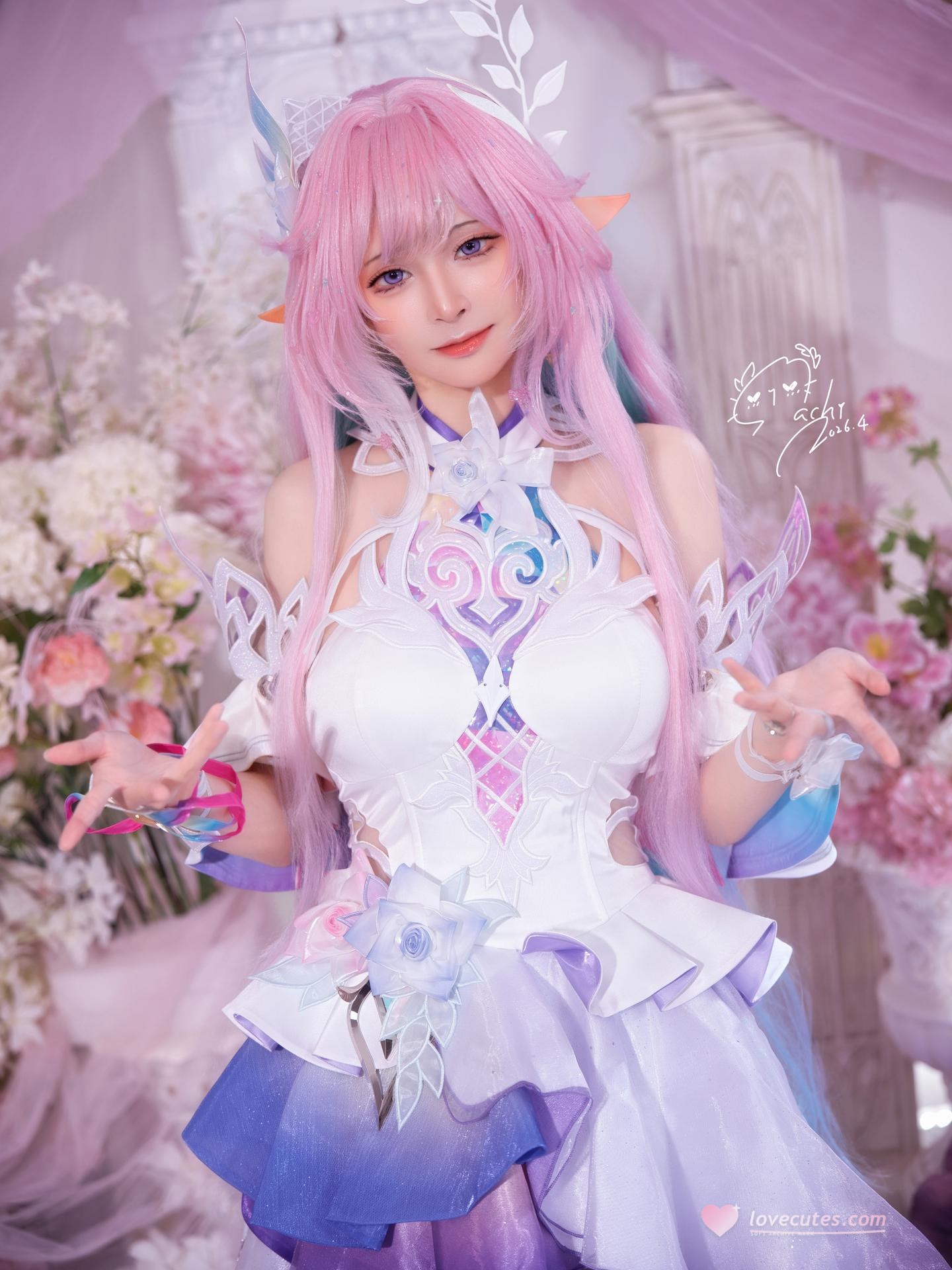 [cosplay] Machi馬吉 - 昔莲：昔莲角色还原美腿大尺度 106P