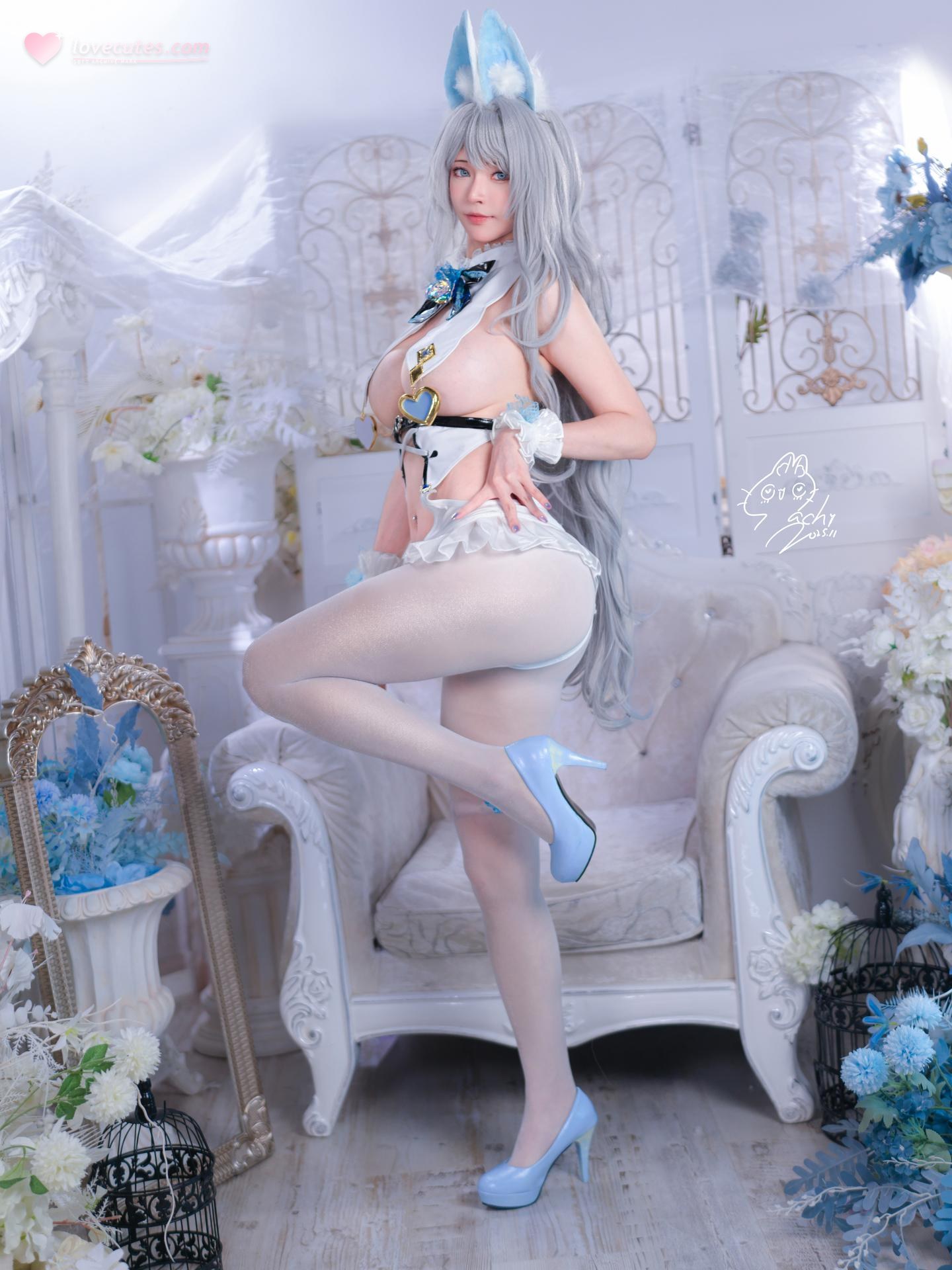 [写真] Machi馬吉 - White Rabbit：美腿大尺度 92P