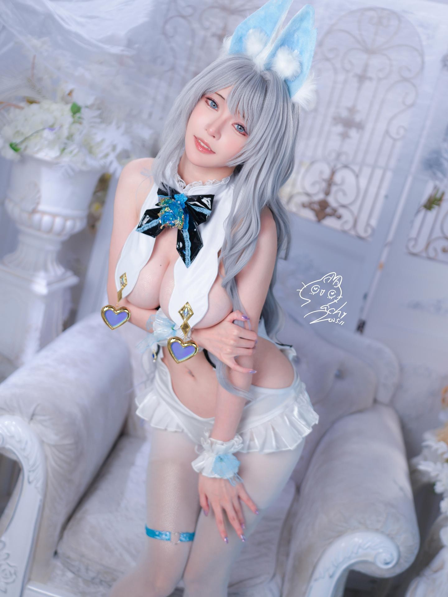 [写真] Machi馬吉 - White Rabbit：美腿大尺度 92P