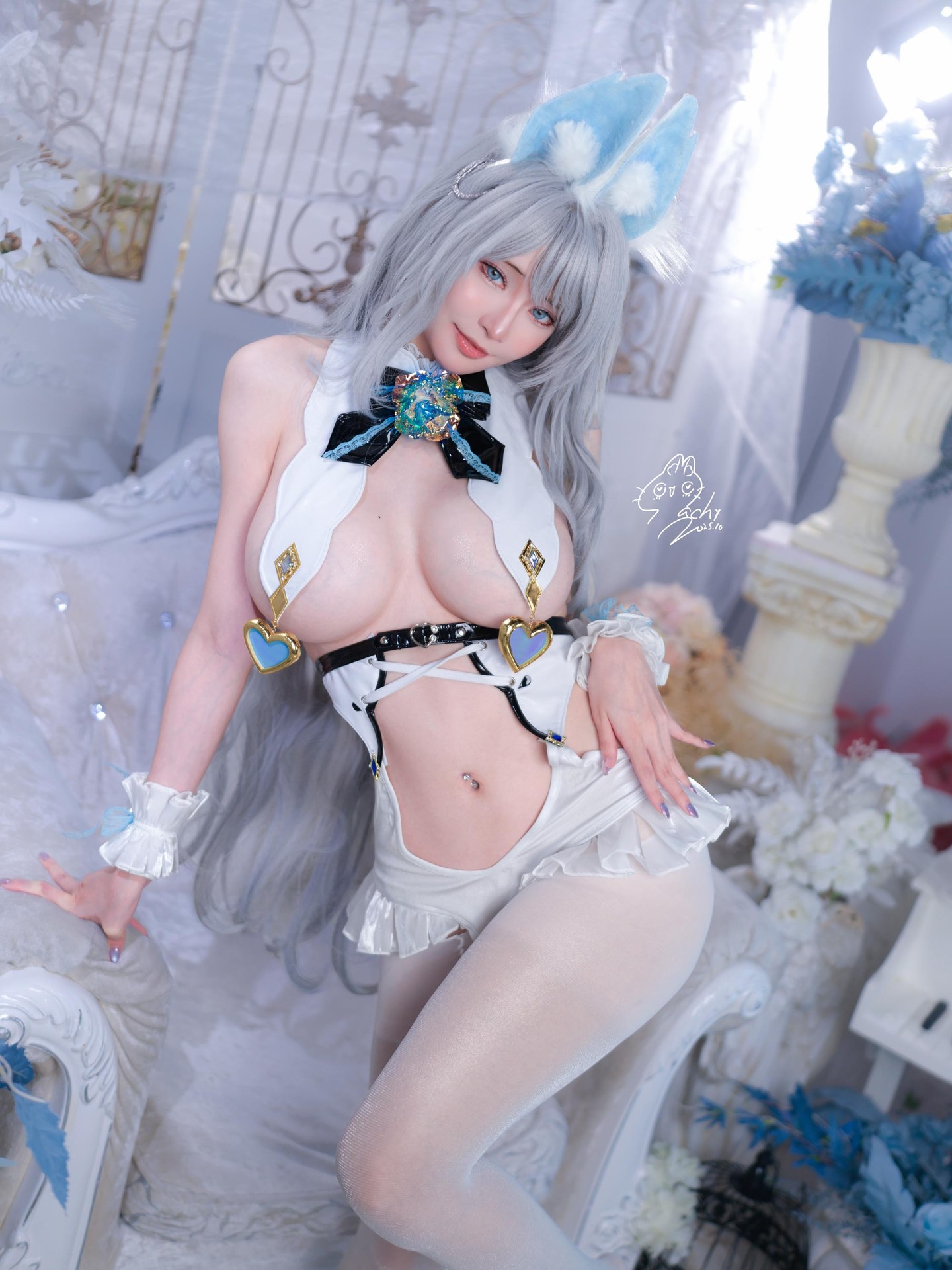 [写真] Machi馬吉 - White Rabbit：美腿大尺度 92P