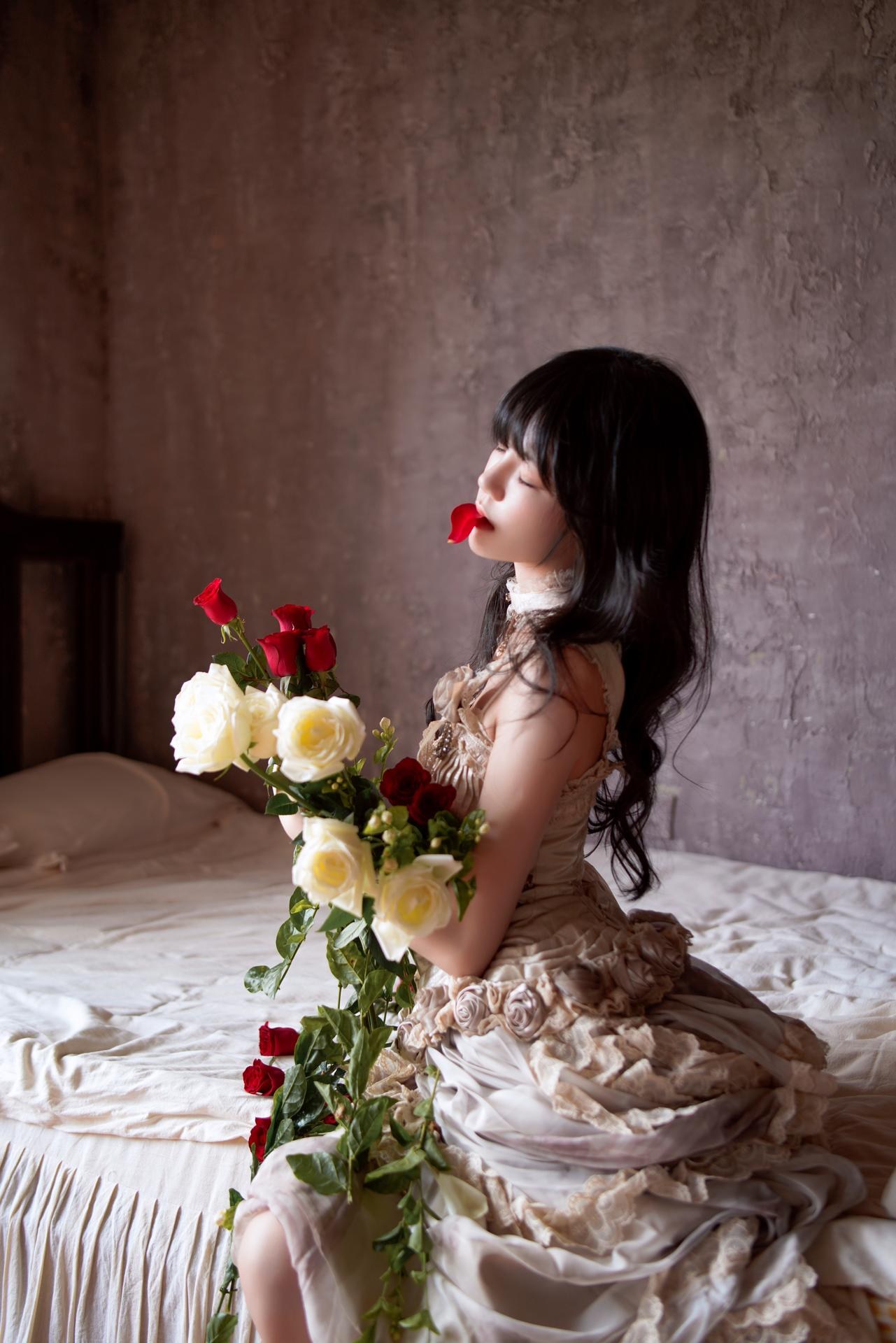 [写真] 桜桃喵 - 玻璃玫瑰：美腿大尺度 11P