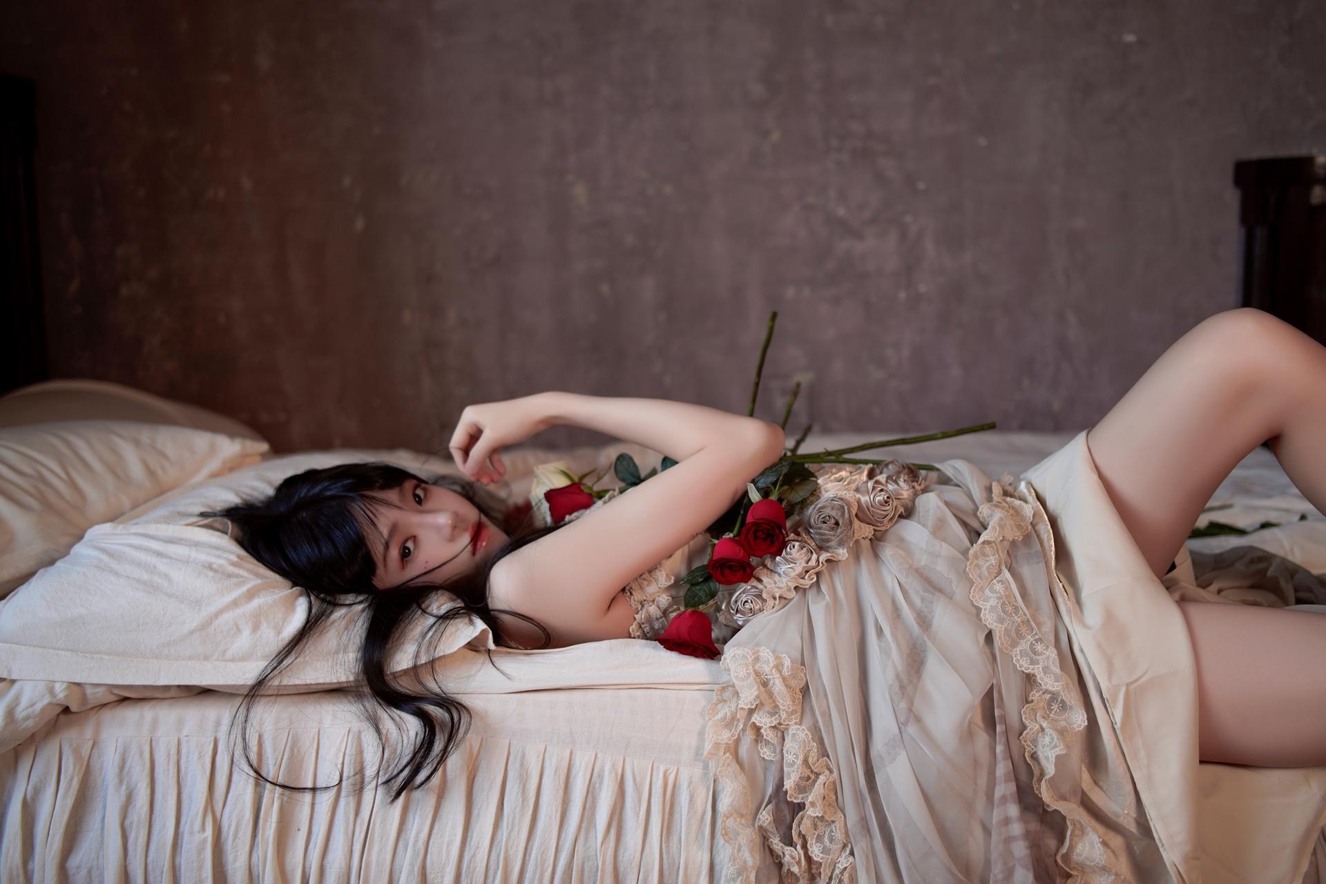 [写真] 桜桃喵 - 玻璃玫瑰：美腿大尺度 11P
