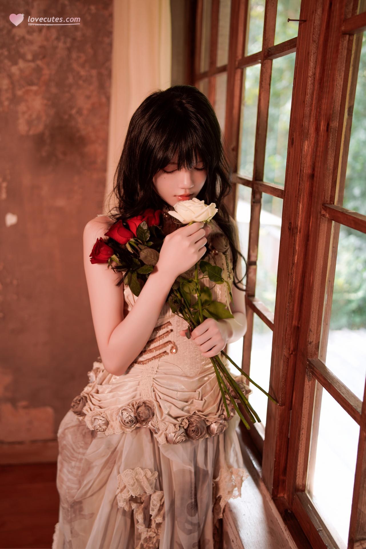[写真] 桜桃喵 - 玻璃玫瑰：美腿大尺度 11P