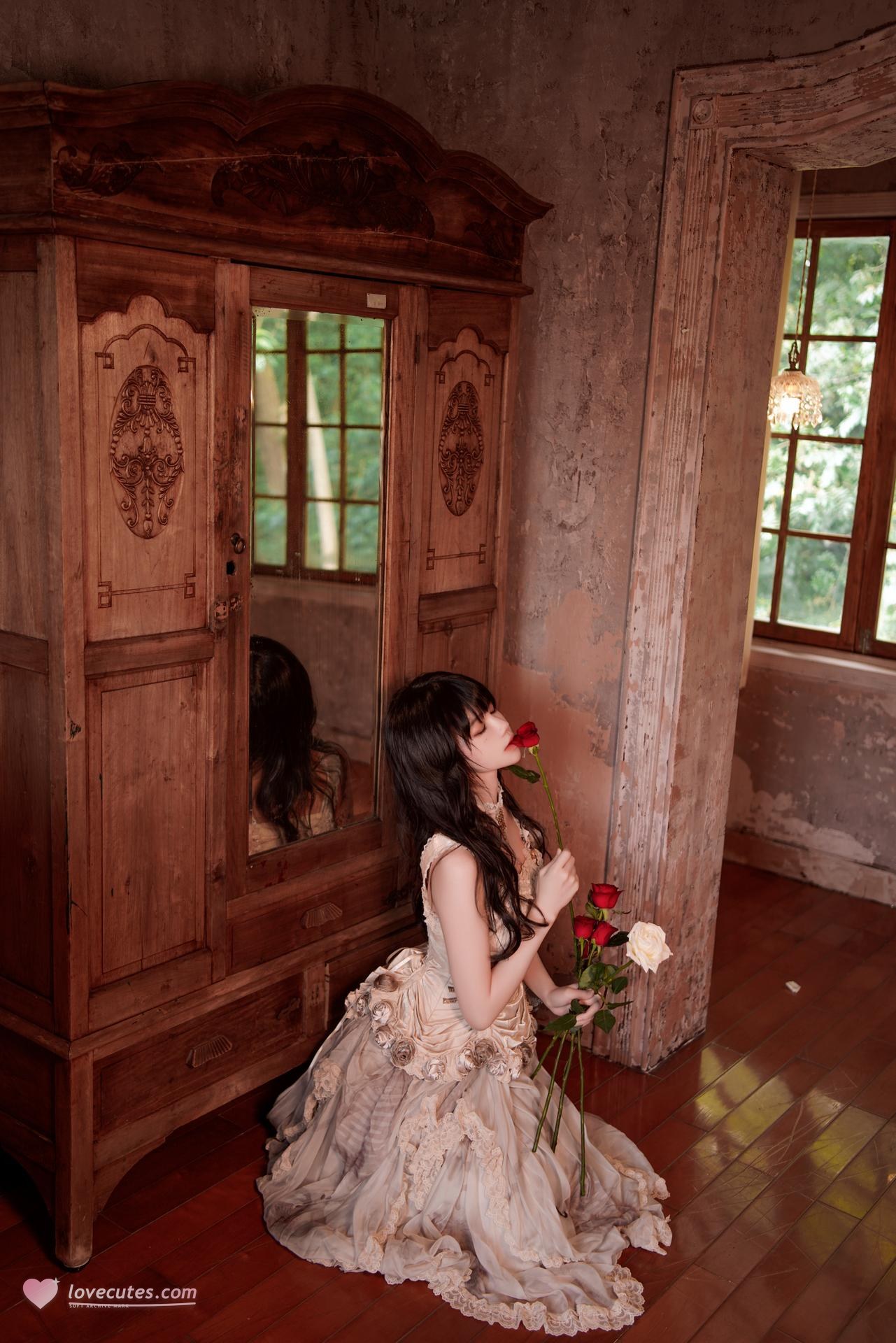 [写真] 桜桃喵 - 玻璃玫瑰：美腿大尺度 11P