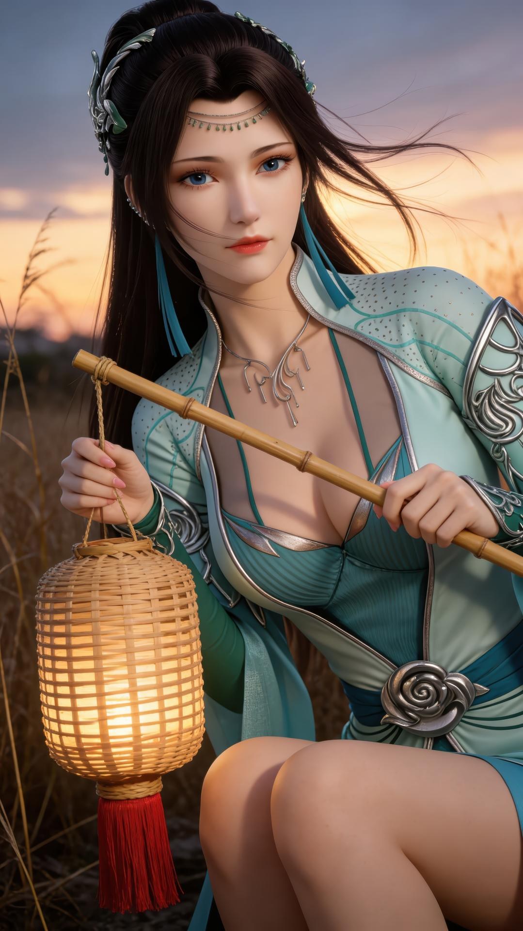 AI Porn - 斗破苍穹 云韵：古风長髮角色寫真AI成人向圖集 941P