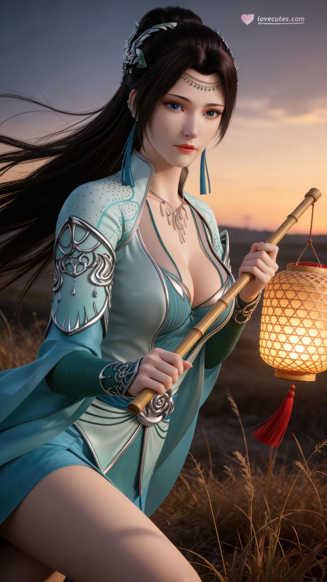 AI Porn - 斗破苍穹 云韵：古风長髮角色寫真AI成人向圖集 941P