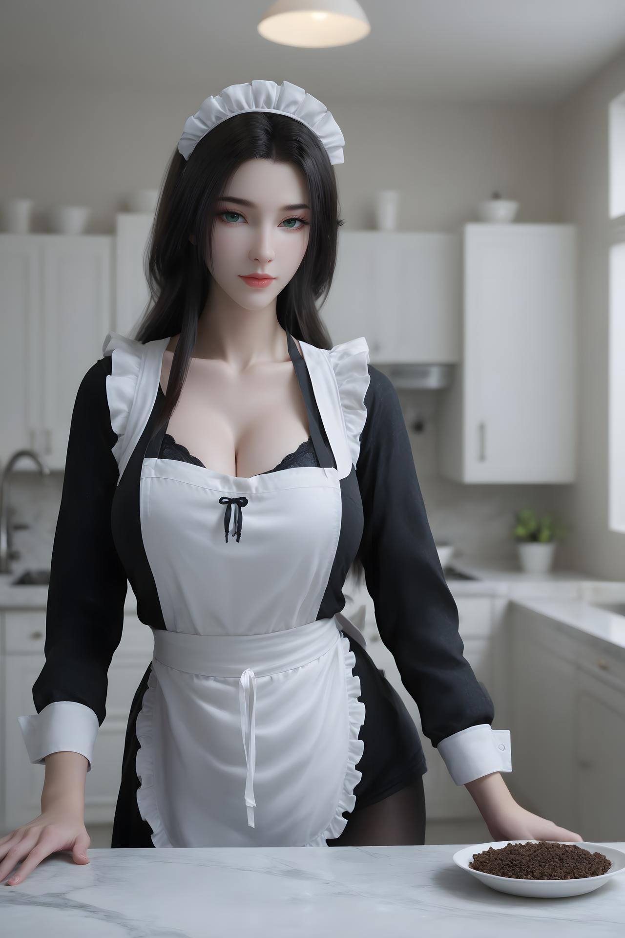 AI Porn - Shixiao dark fantasy character gallery long hair AI Adult Gallery 93P