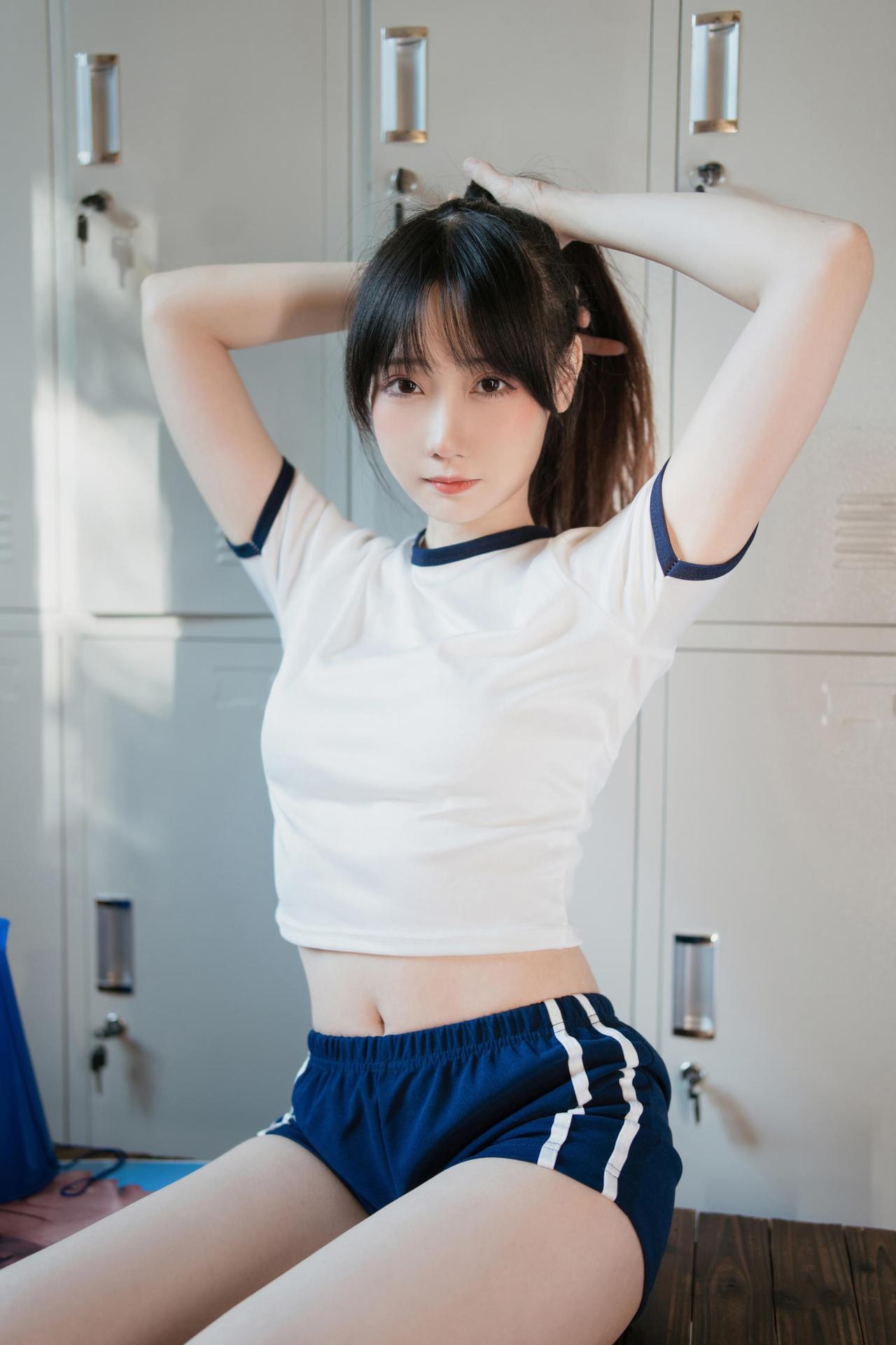[写真] 焖焖碳 - 体操服：美腿大尺度写真 30P