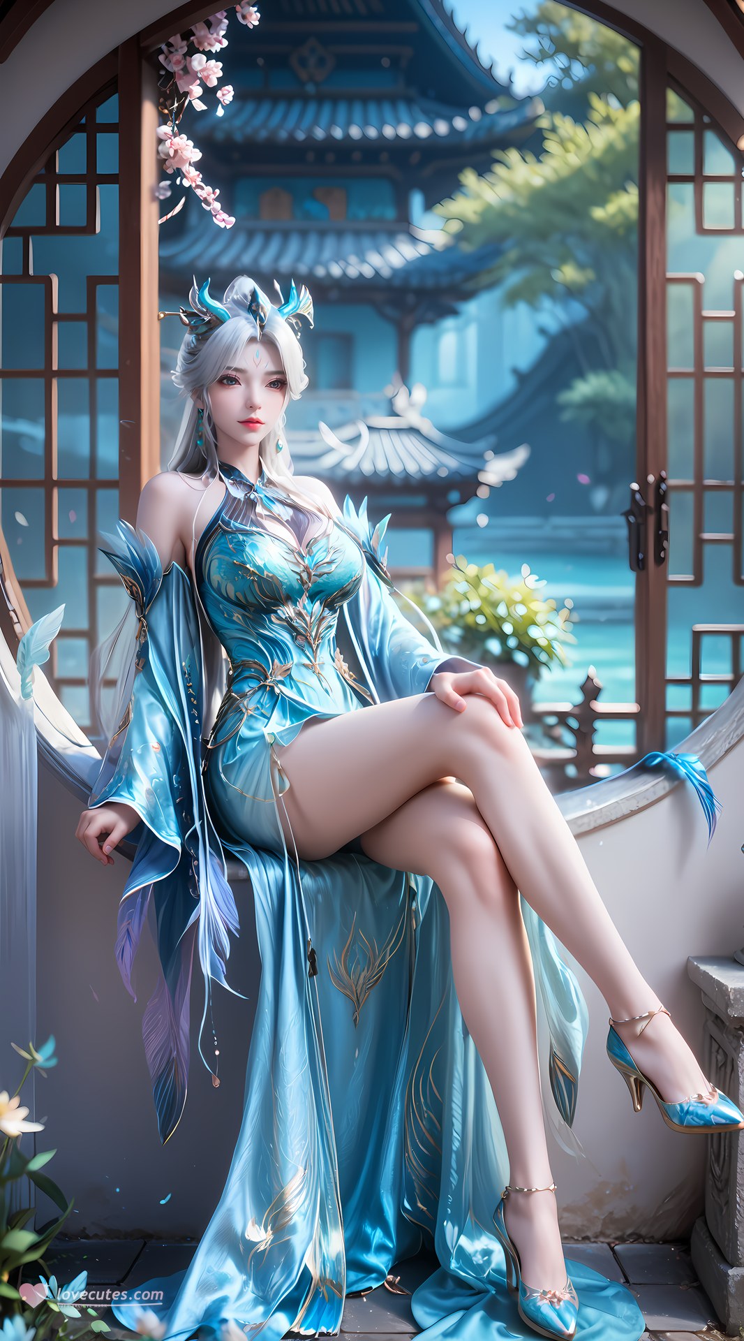 AI Porn - 择天记 南客：古风角色寫真長髮AI成人向圖集 100P
