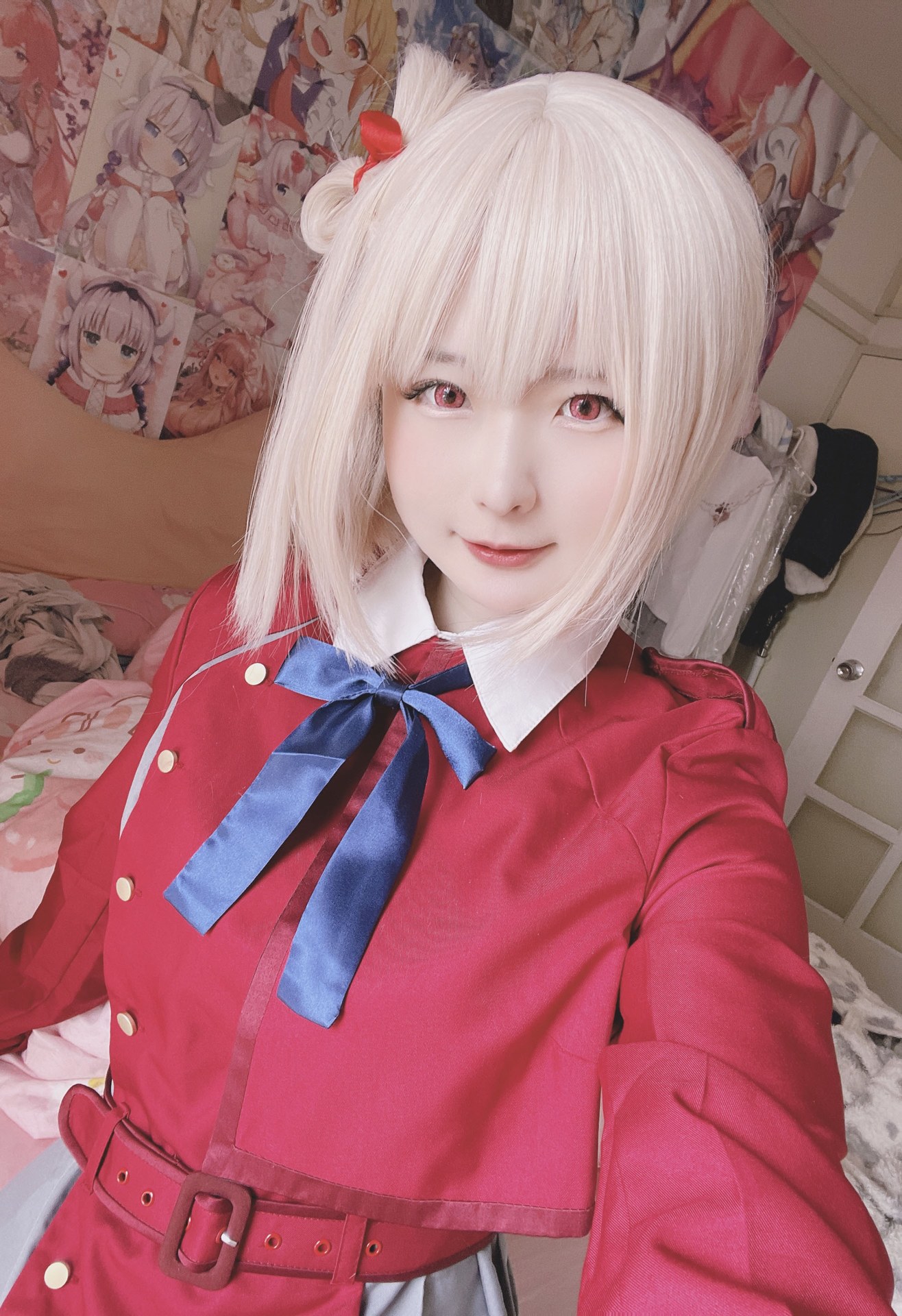 Xi Daidai - Nishikigi Chisato cosplay photo and video set 20P2V