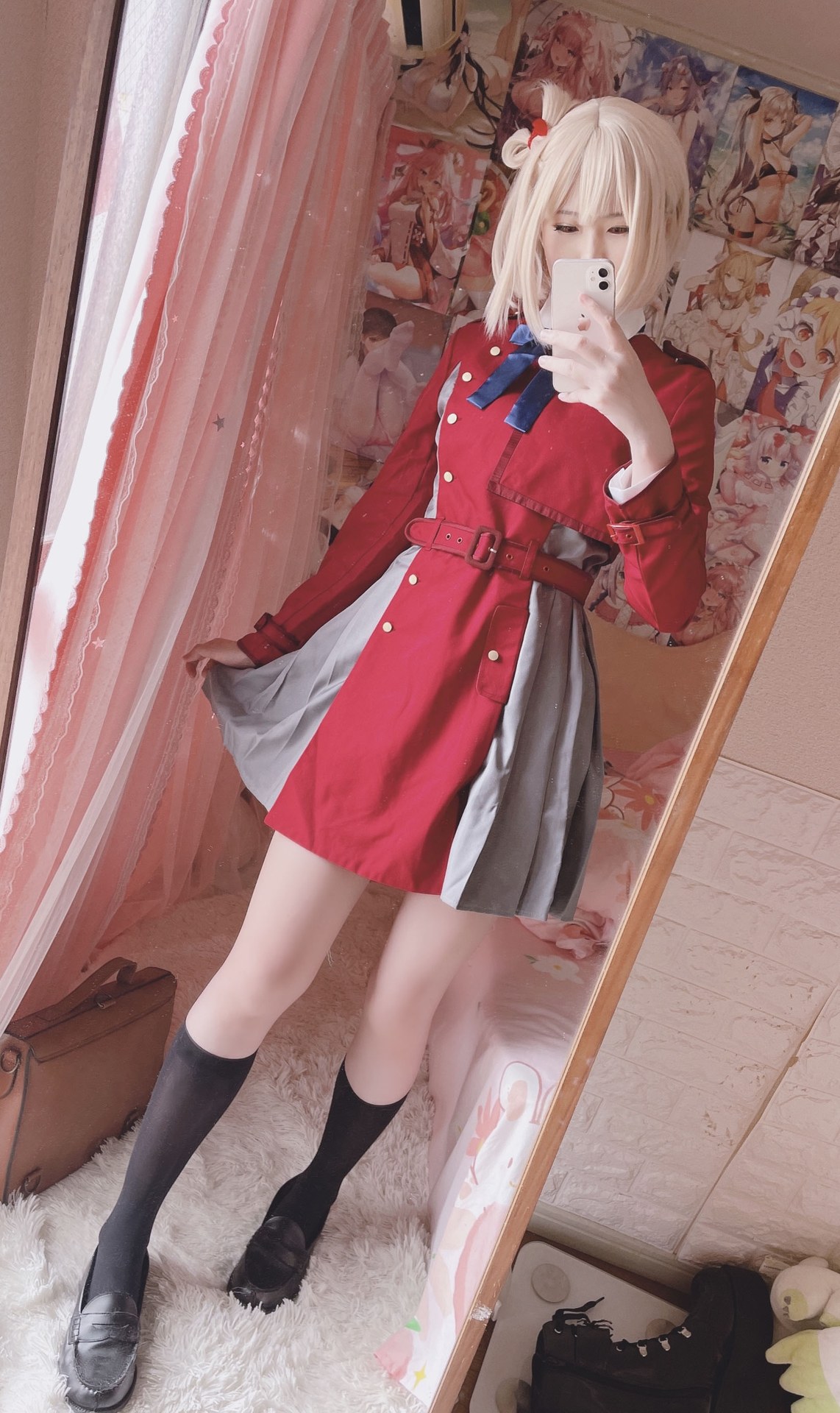 Xi Daidai - Nishikigi Chisato cosplay photo and video set 20P2V