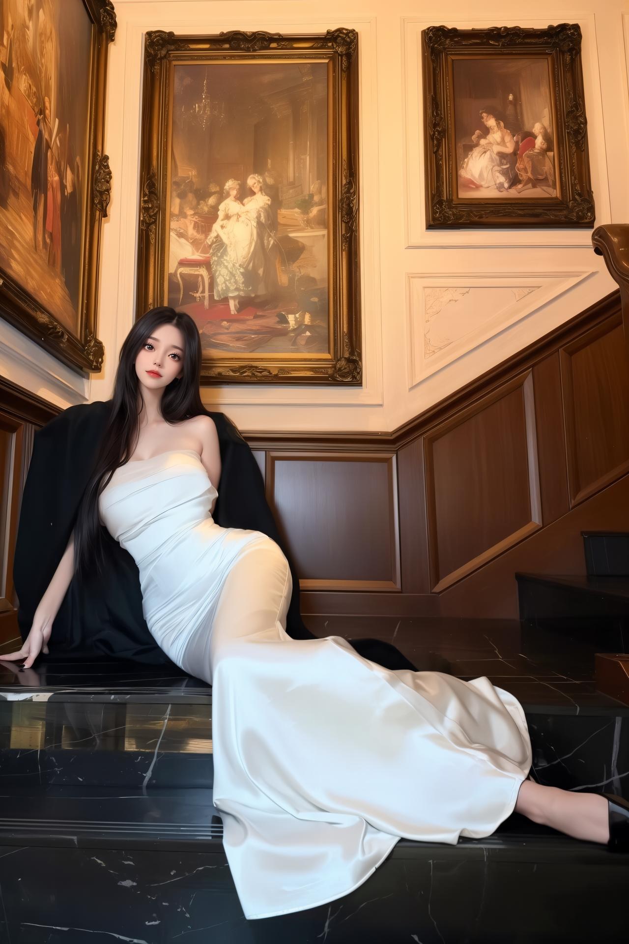 AI Porn - 柳神：古风角色寫真長髮AI成人向圖集 27P