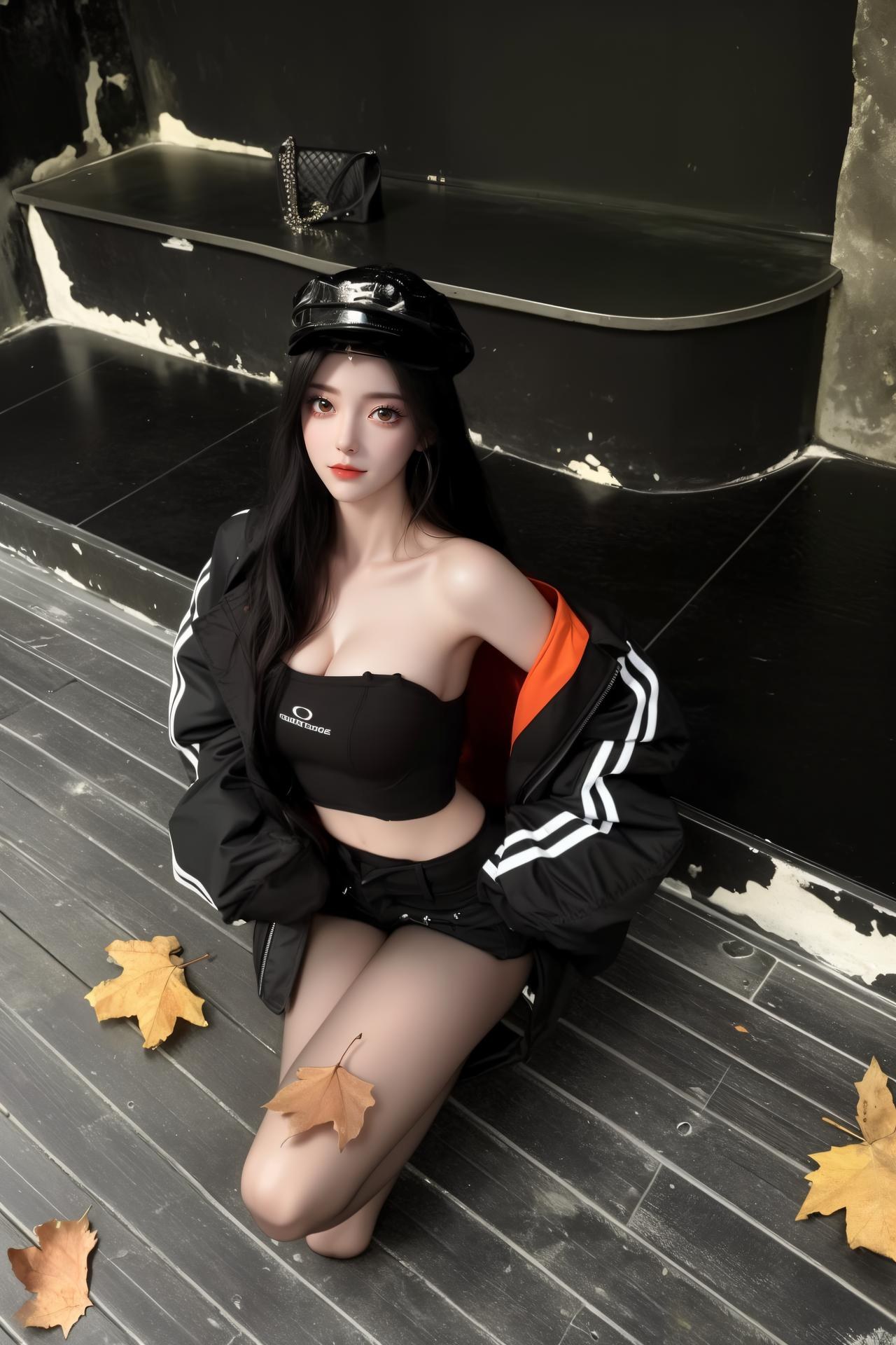 AI Porn - 柳神：古风角色寫真長髮AI成人向圖集 27P