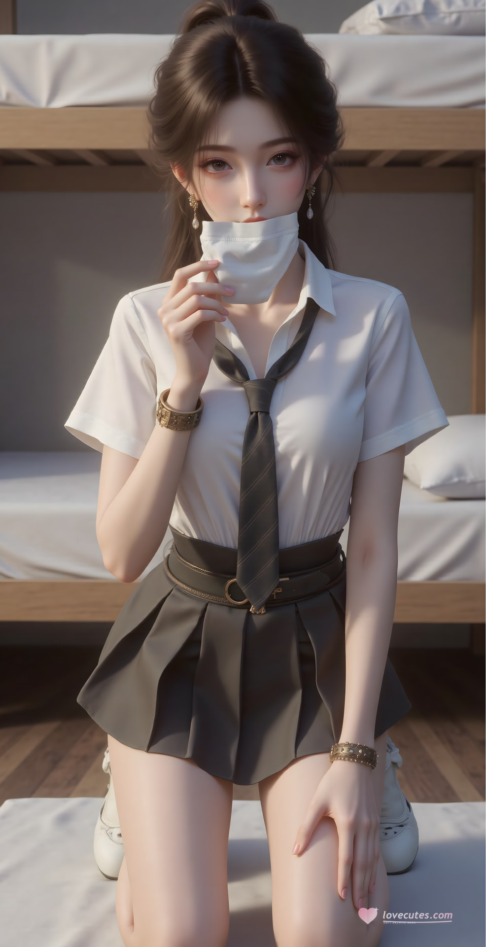 AI Porn - 梅凝：古风角色寫真長髮AI成人向圖集 80P