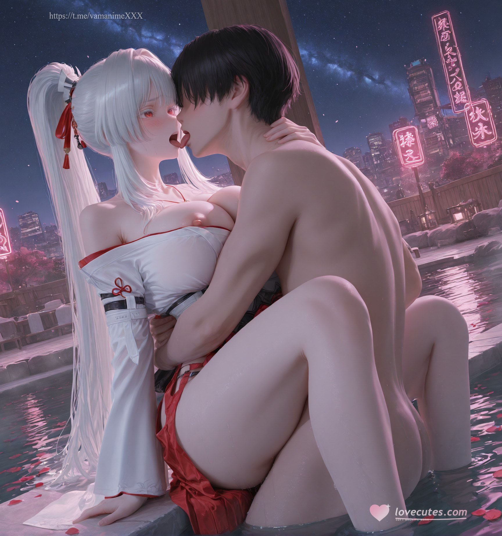 AI Porn - 鸣潮 绯雪：长发角色写真古风AI成人向图集 129P