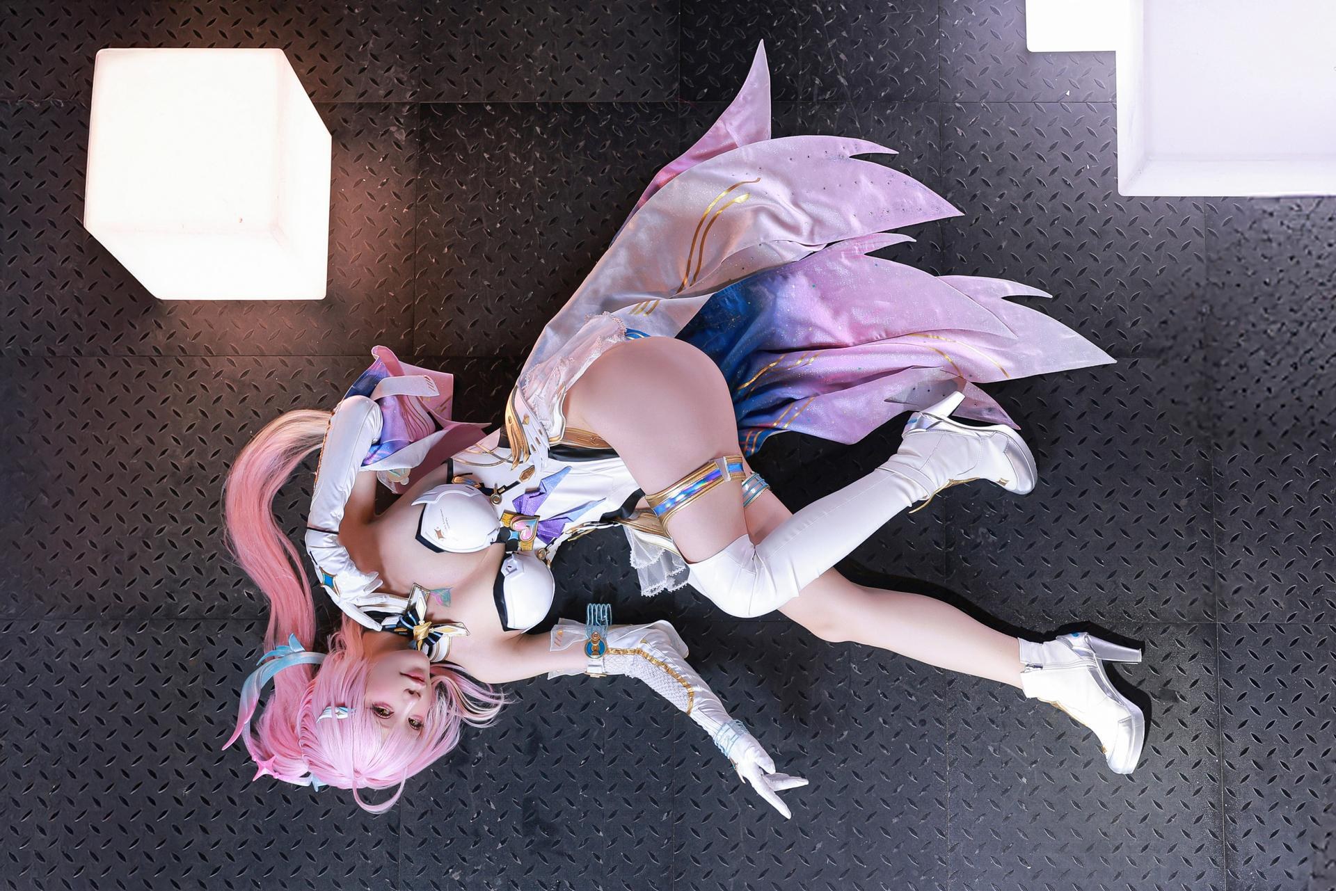 [cosplay] 水淼aqua - 鸣潮 爱弥斯：鸣潮 爱弥斯角色还原美腿大尺度 61P