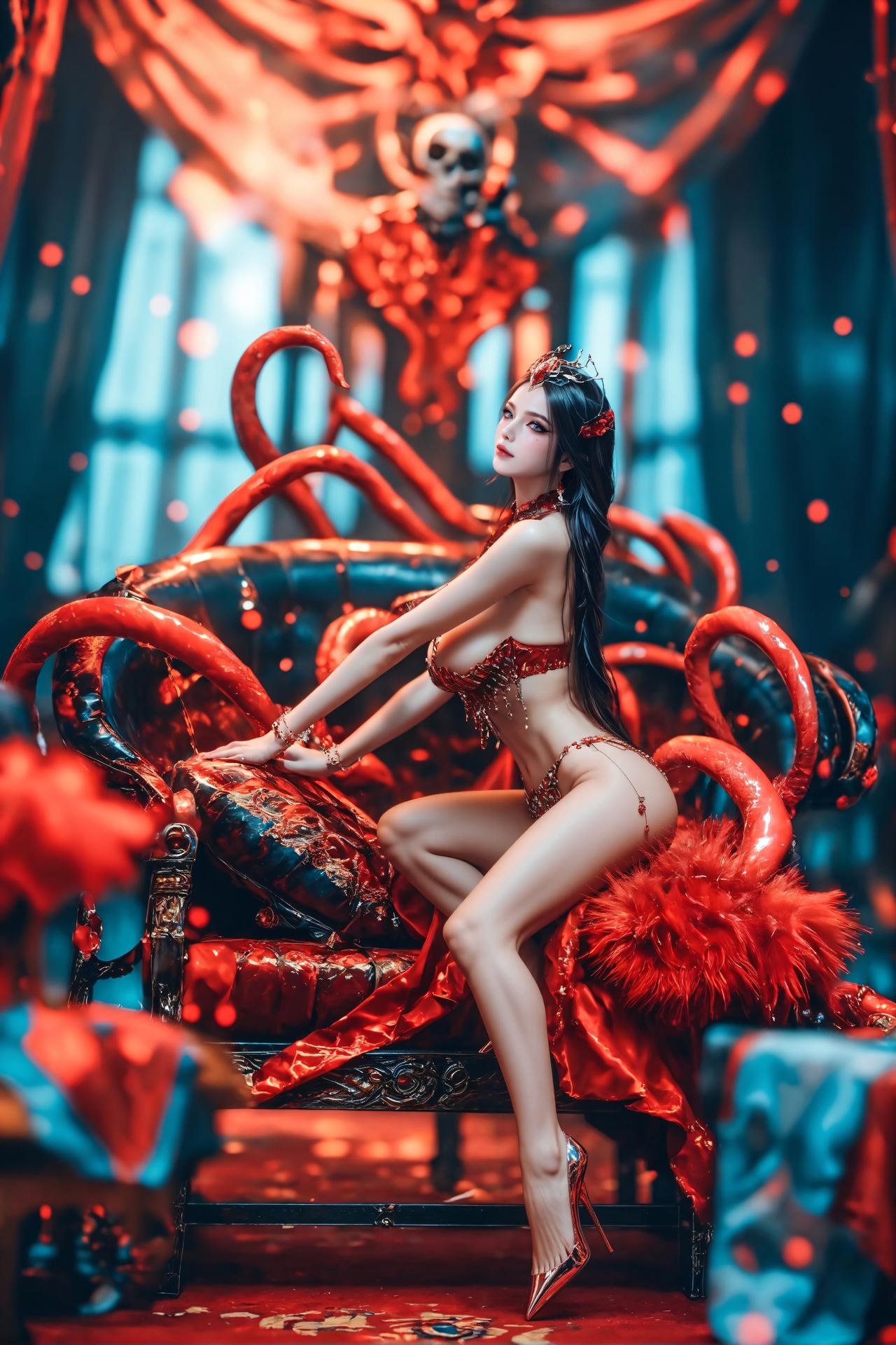 AI Porn - Soul Land Ye Xishui 긴 머리 캐릭터 갤러리 고풍 AI 이미지 갤러리 65P