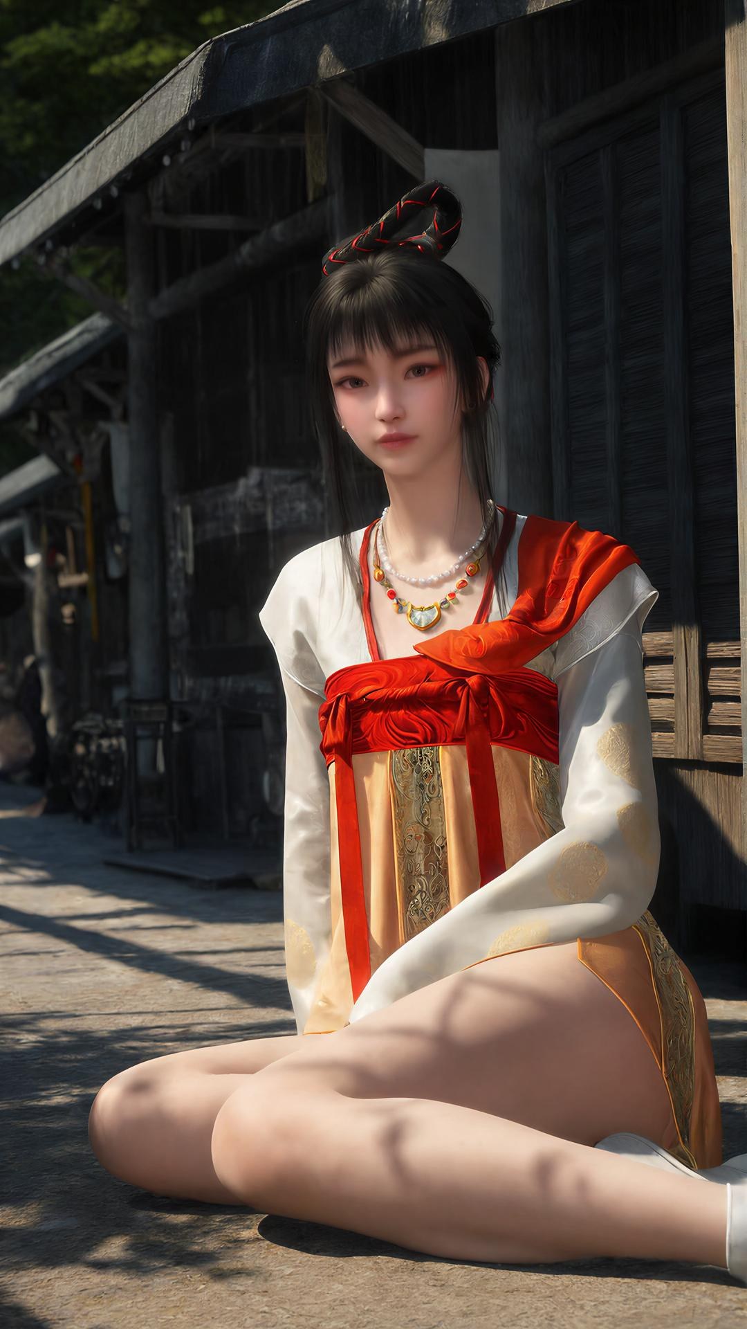 AI Porn - Bu Liang Ren Yinggou 고풍 캐릭터 갤러리 긴 머리 AI 이미지 갤러리 100P