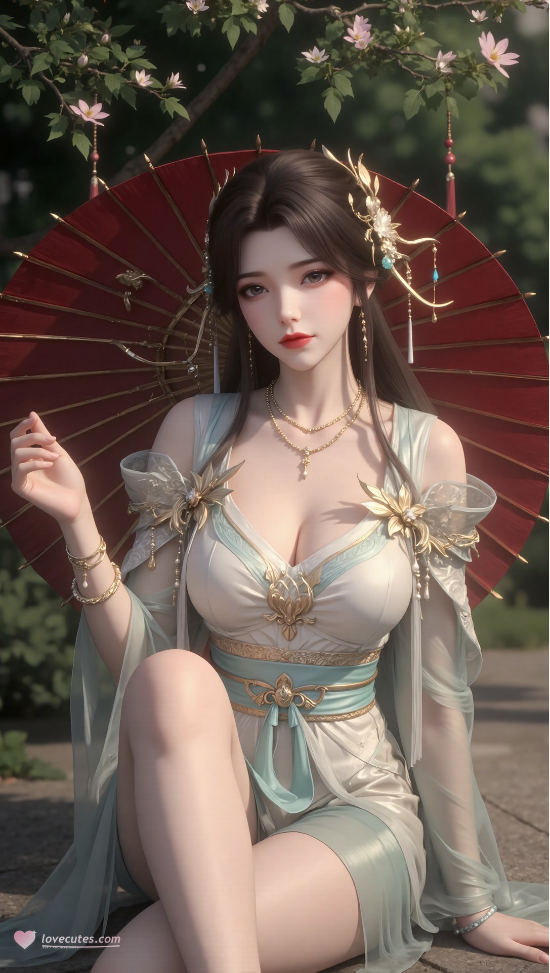 AI Porn - Xi Youqin 고풍 캐릭터 갤러리 긴 머리 AI 이미지 갤러리 70P