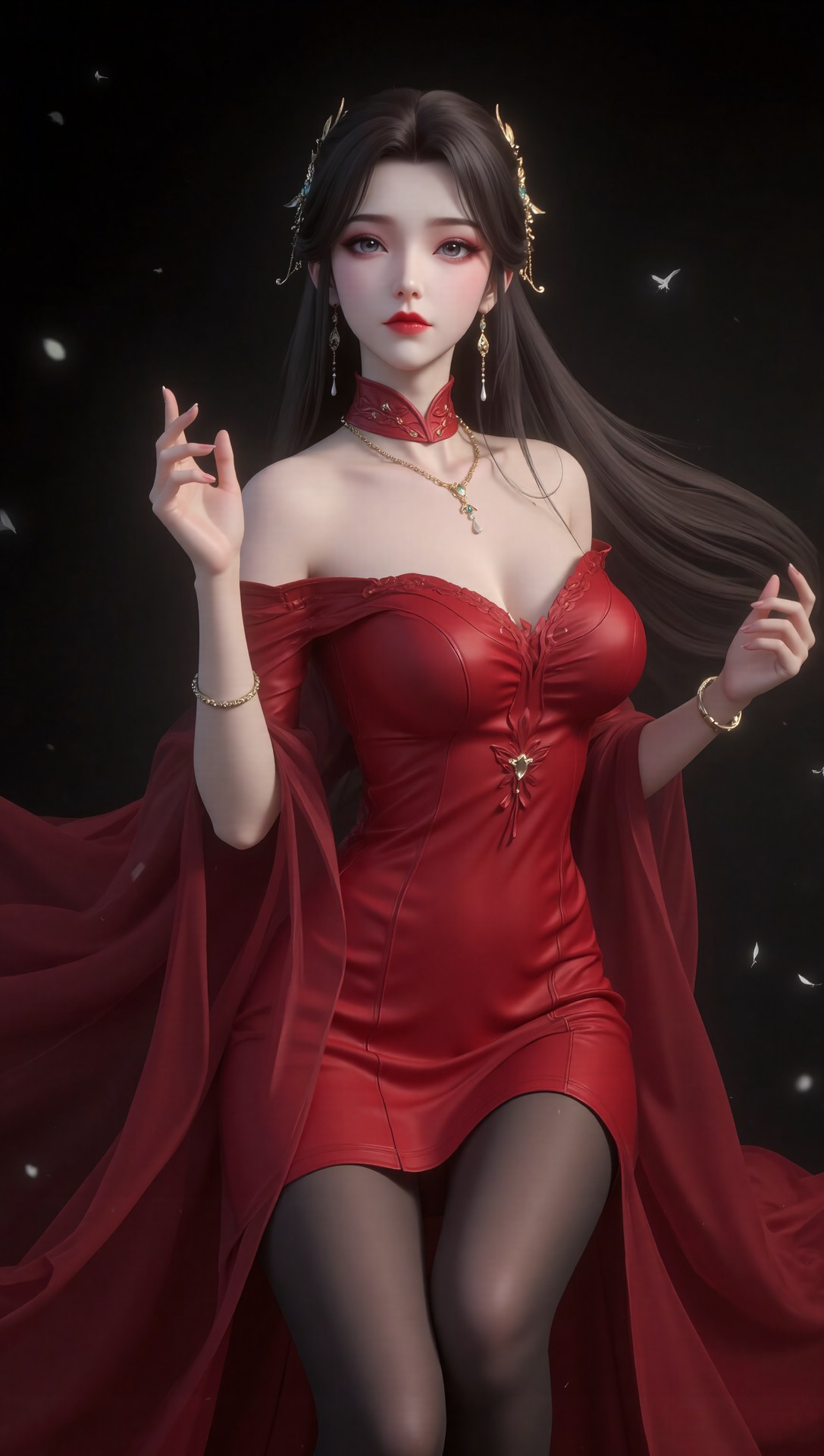 AI Porn - Xi Youqin 고풍 캐릭터 갤러리 긴 머리 AI 이미지 갤러리 70P