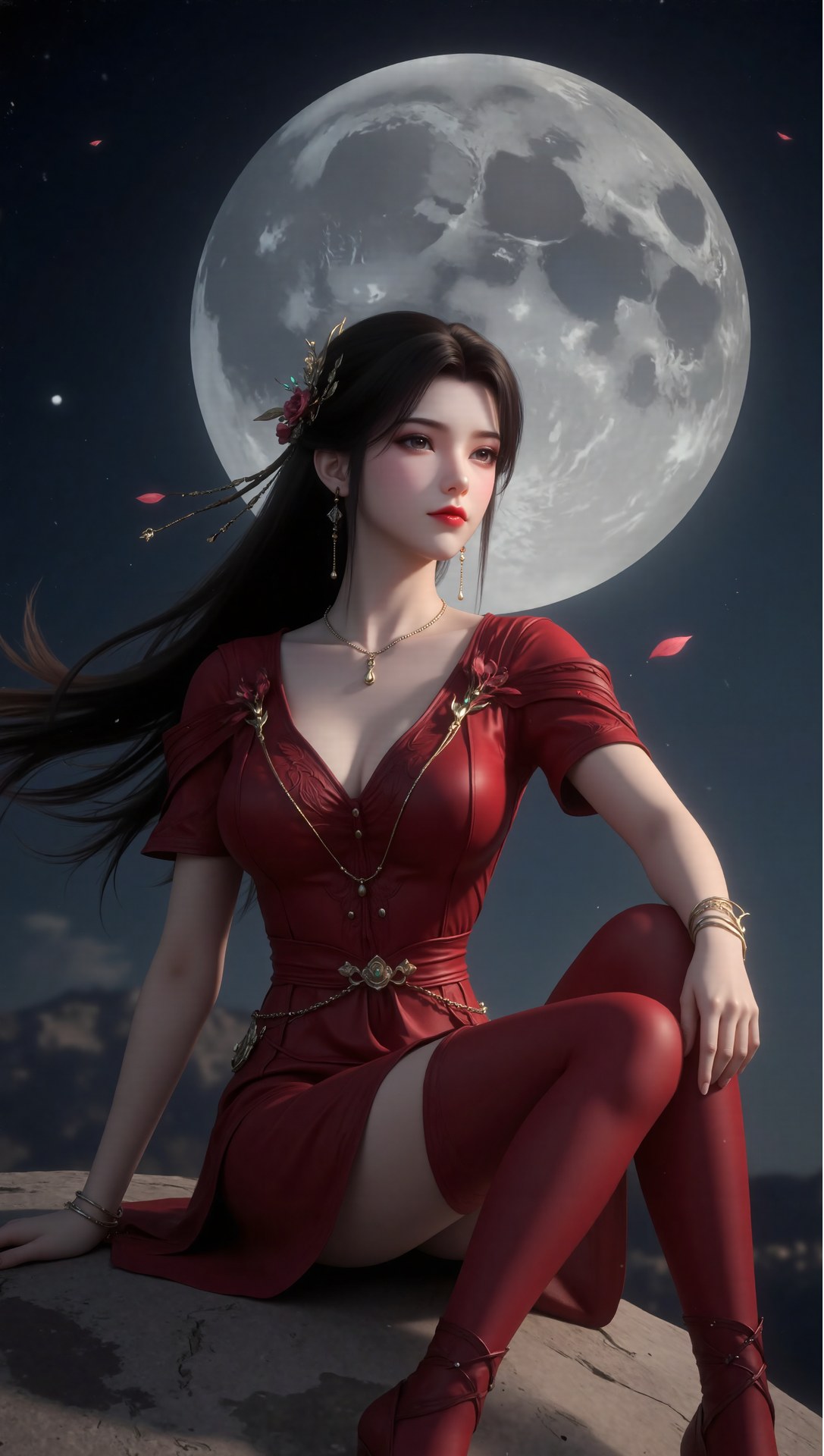 AI Porn - Xi Youqin 고풍 캐릭터 갤러리 긴 머리 AI 이미지 갤러리 70P
