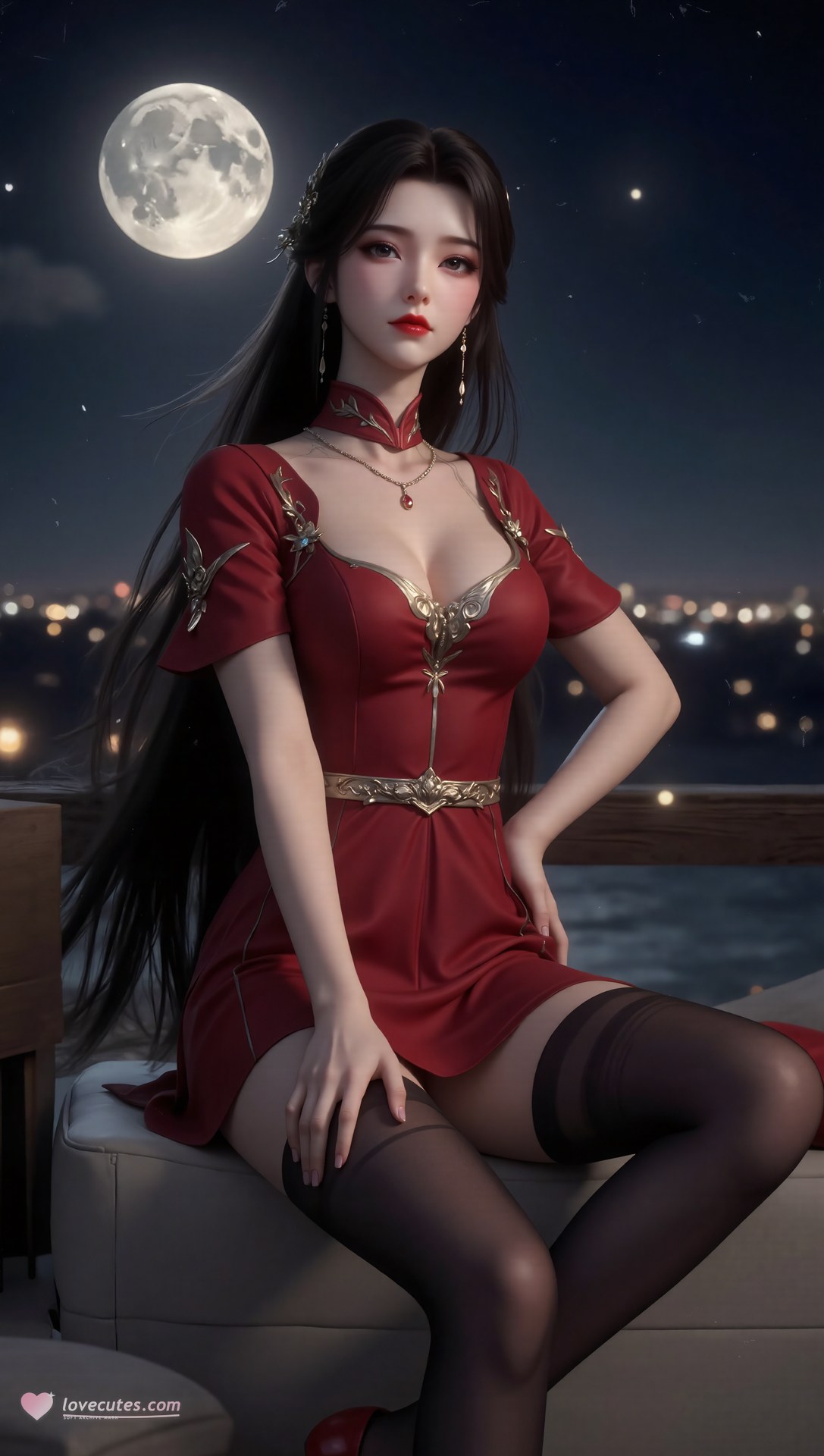 AI Porn - Xi Youqin 고풍 캐릭터 갤러리 긴 머리 AI 이미지 갤러리 70P