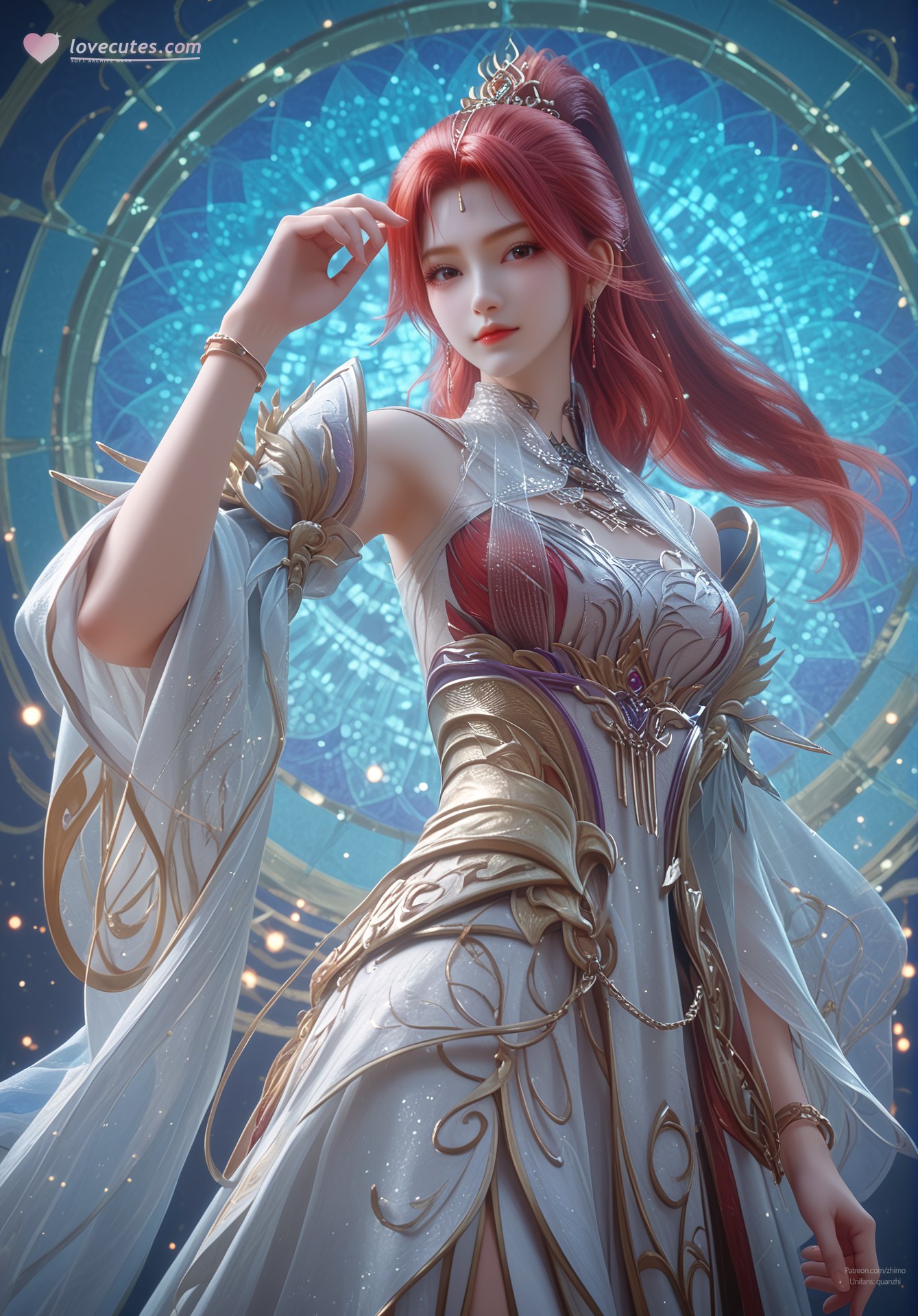 AI Porn - 百炼成神 火允儿 古風 キャラクター画像集 ロングヘア AI画像ギャラリー 110P