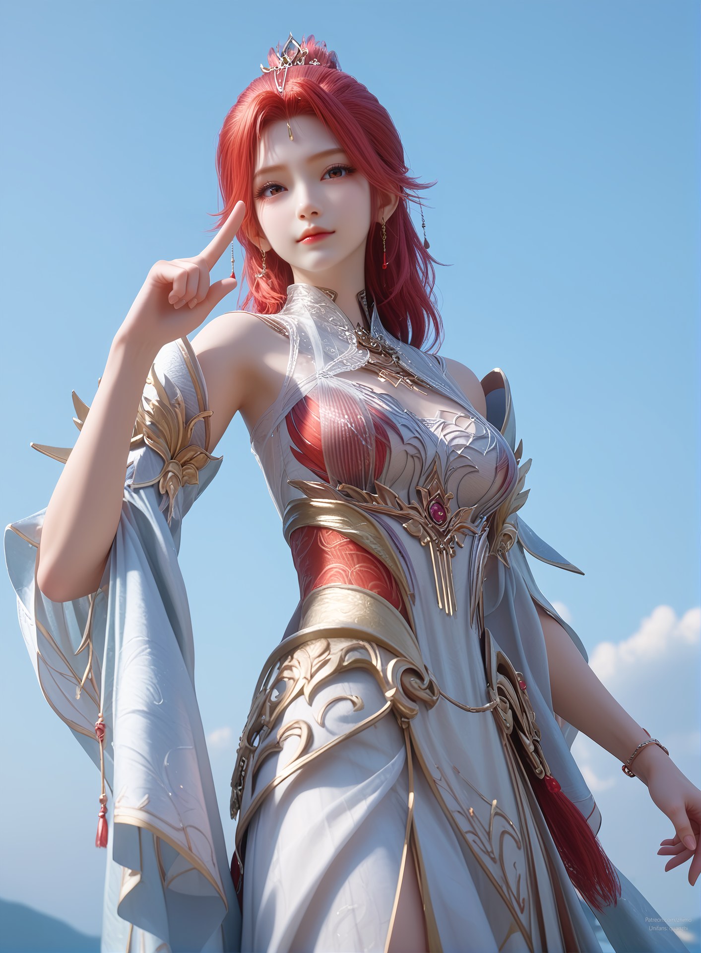 AI Porn - 百炼成神 火允儿 古風 キャラクター画像集 ロングヘア AI画像ギャラリー 110P