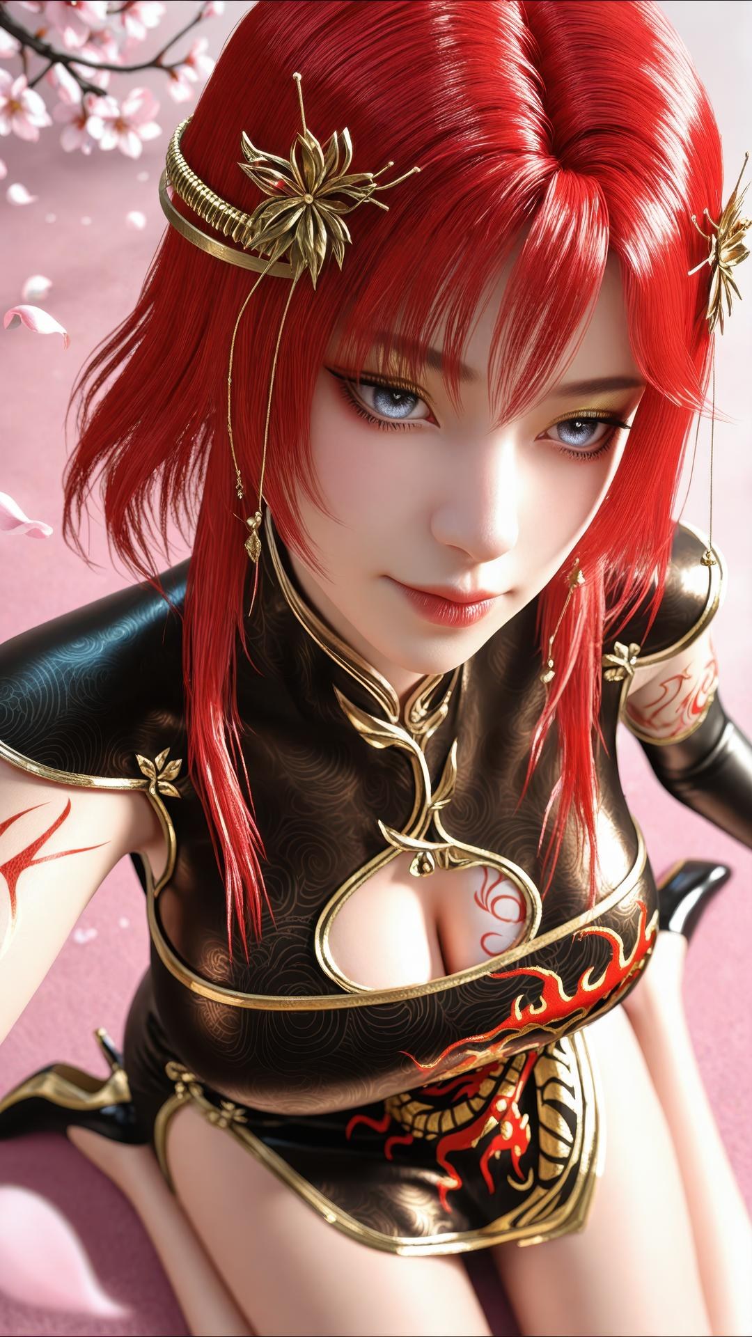 AI Porn - Apotheosis Zhu Wan cổ phong bộ ảnh nhân vật tóc dài bộ sưu tập AI 89P