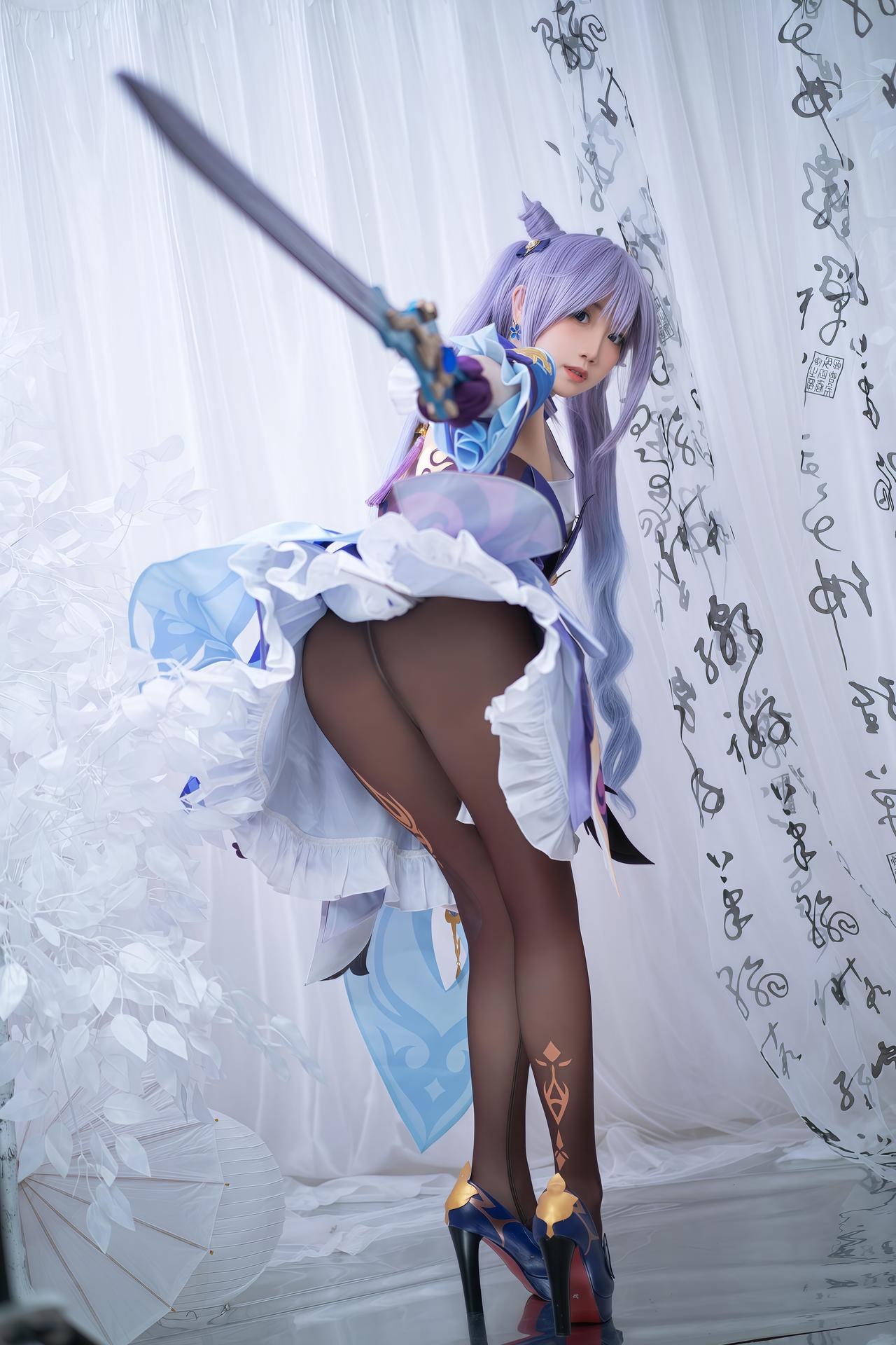 [cosplay] Menmentan - 原神 刻晴 コスプレ 18P