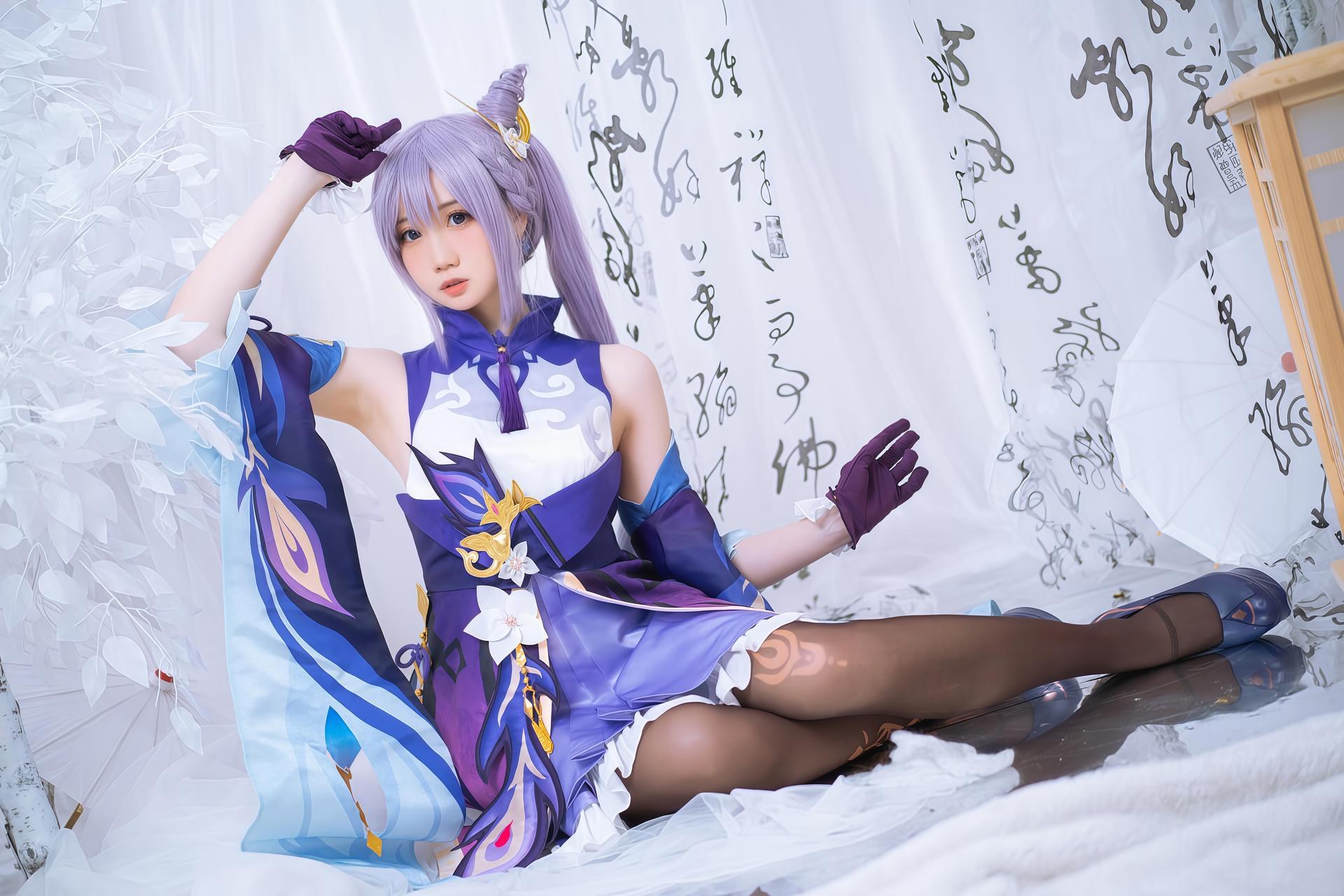 [cosplay] Menmentan - 原神 刻晴 コスプレ 18P