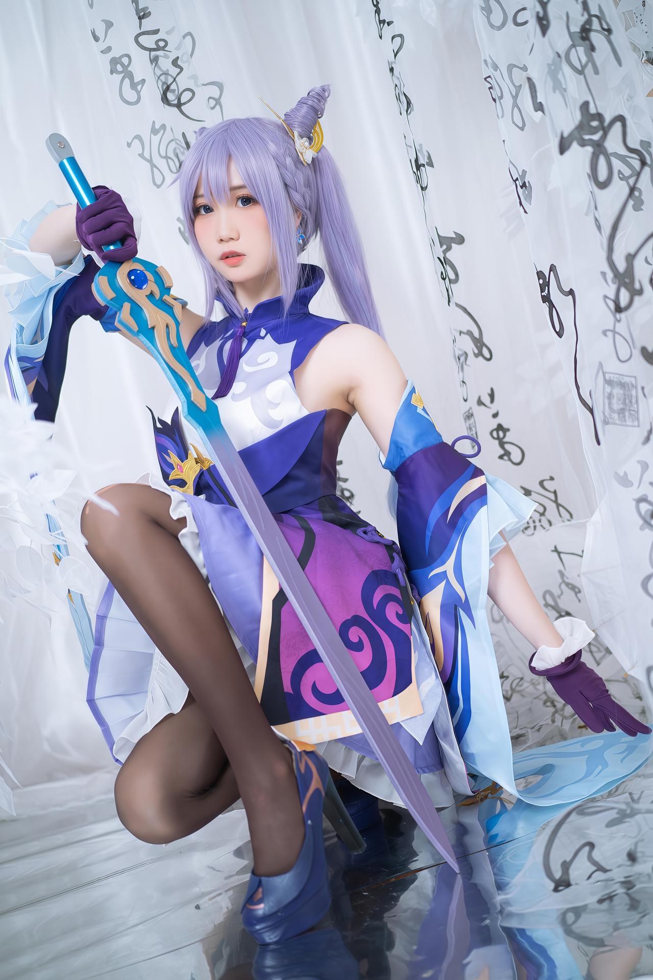 [cosplay] Menmentan - 原神 刻晴 コスプレ 18P