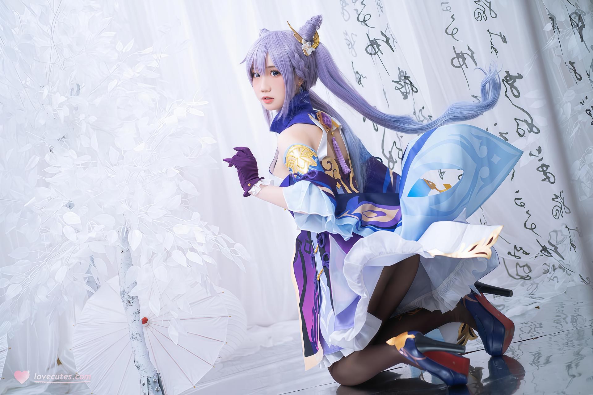 [cosplay] Menmentan - 原神 刻晴 コスプレ 18P