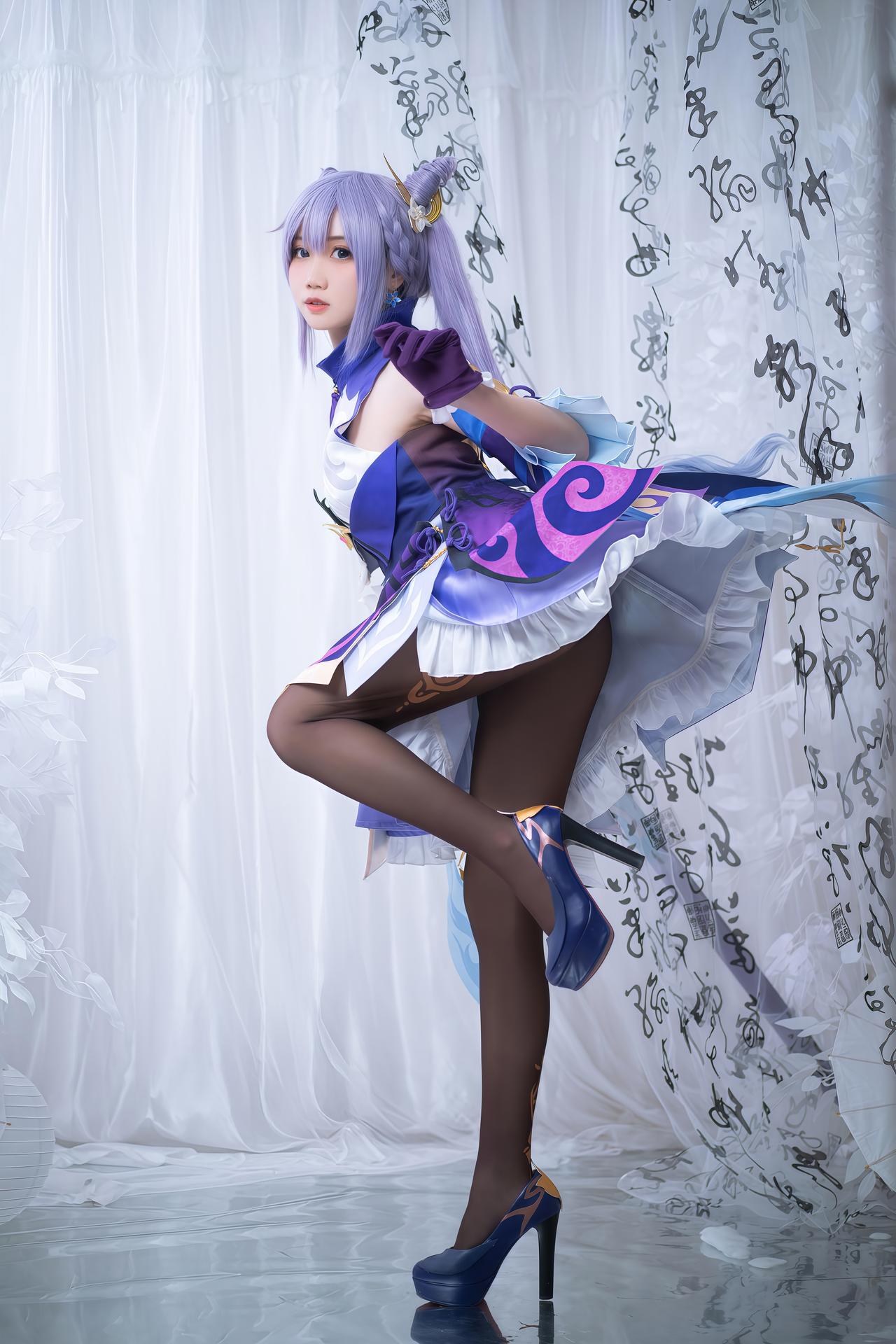 [cosplay] Menmentan - 原神 刻晴 コスプレ 18P