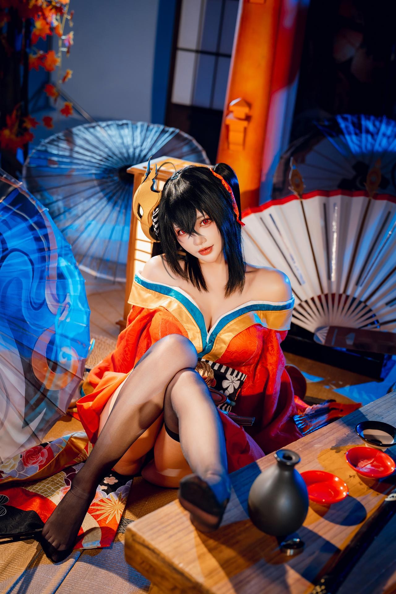 [cosplay] Shiyi Zhi Xiongzai Ma - 타이호 기모노 코스프레 50P